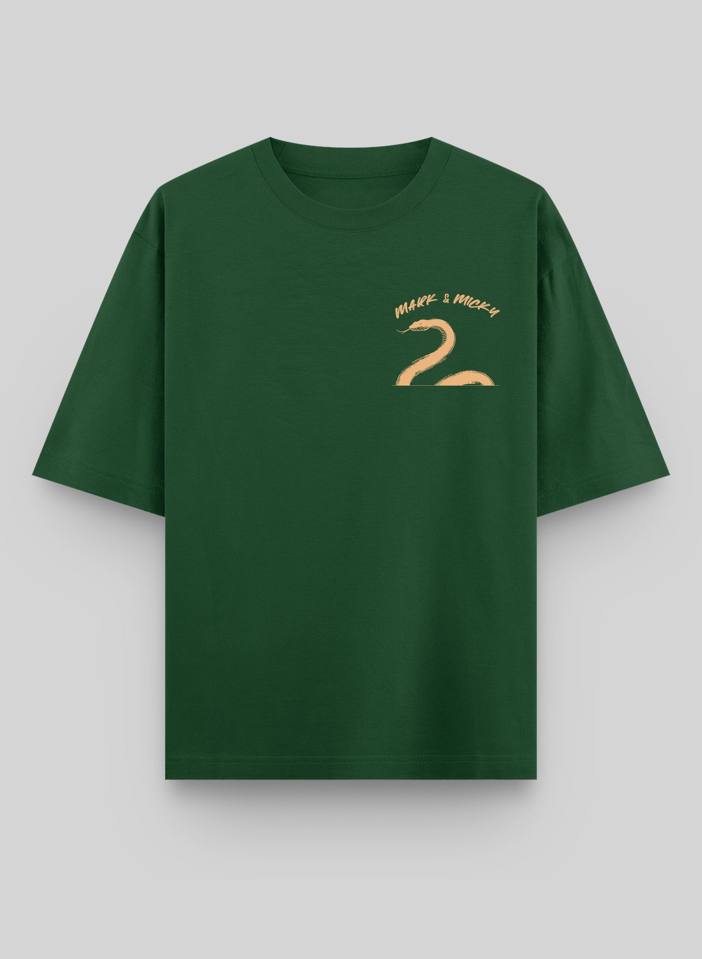 SERPENT STRIKE COTTON OVERSIZED T-SHIRT