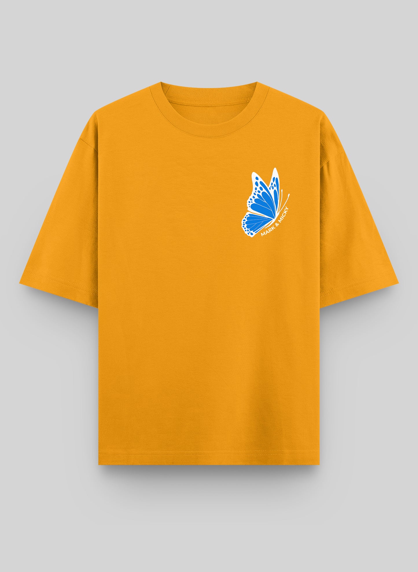 BUTTERFLY STATEMENT COTTON OVERSIZED T-SHIRT
