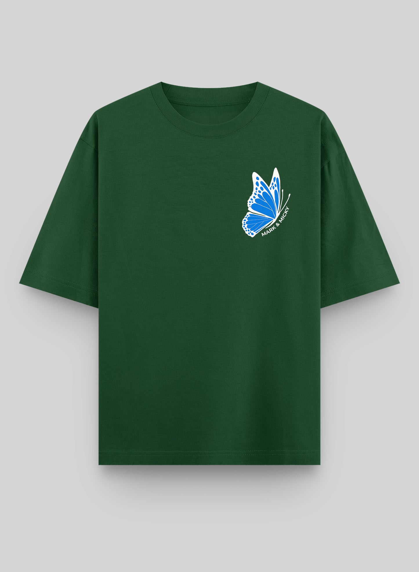 BUTTERFLY STATEMENT COTTON OVERSIZED T-SHIRT