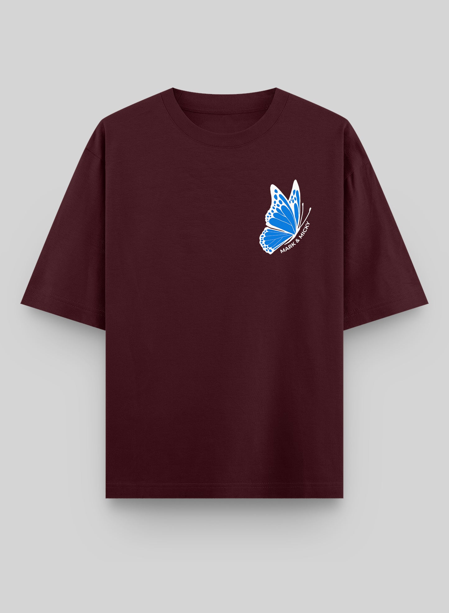 BUTTERFLY STATEMENT COTTON OVERSIZED T-SHIRT