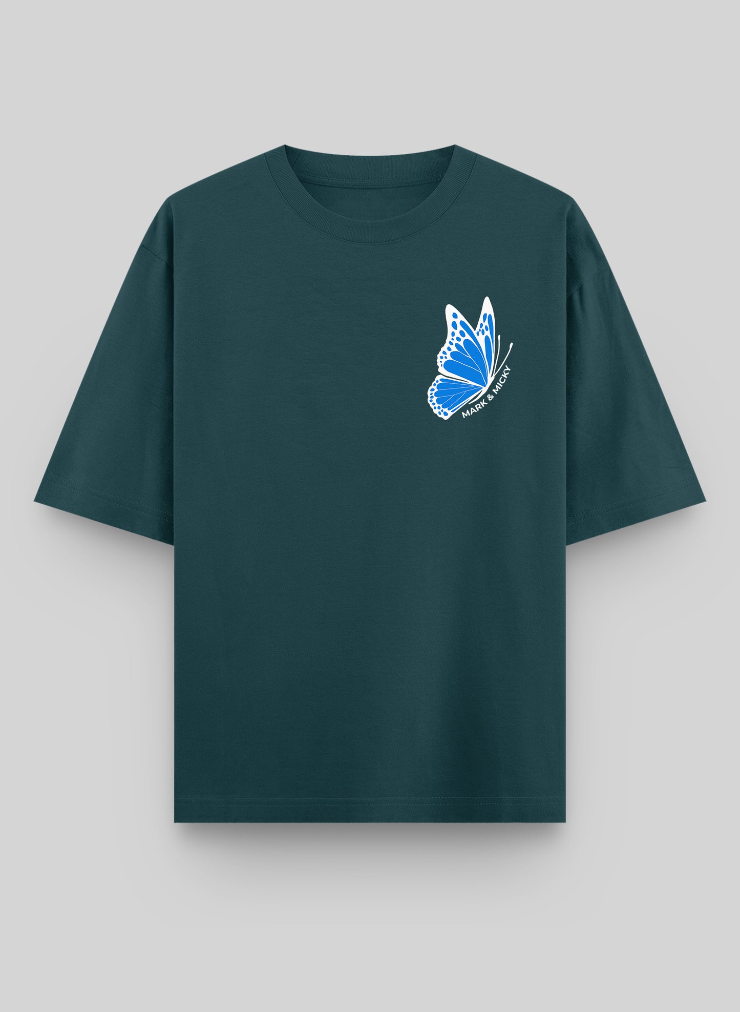 BUTTERFLY STATEMENT COTTON OVERSIZED T-SHIRT