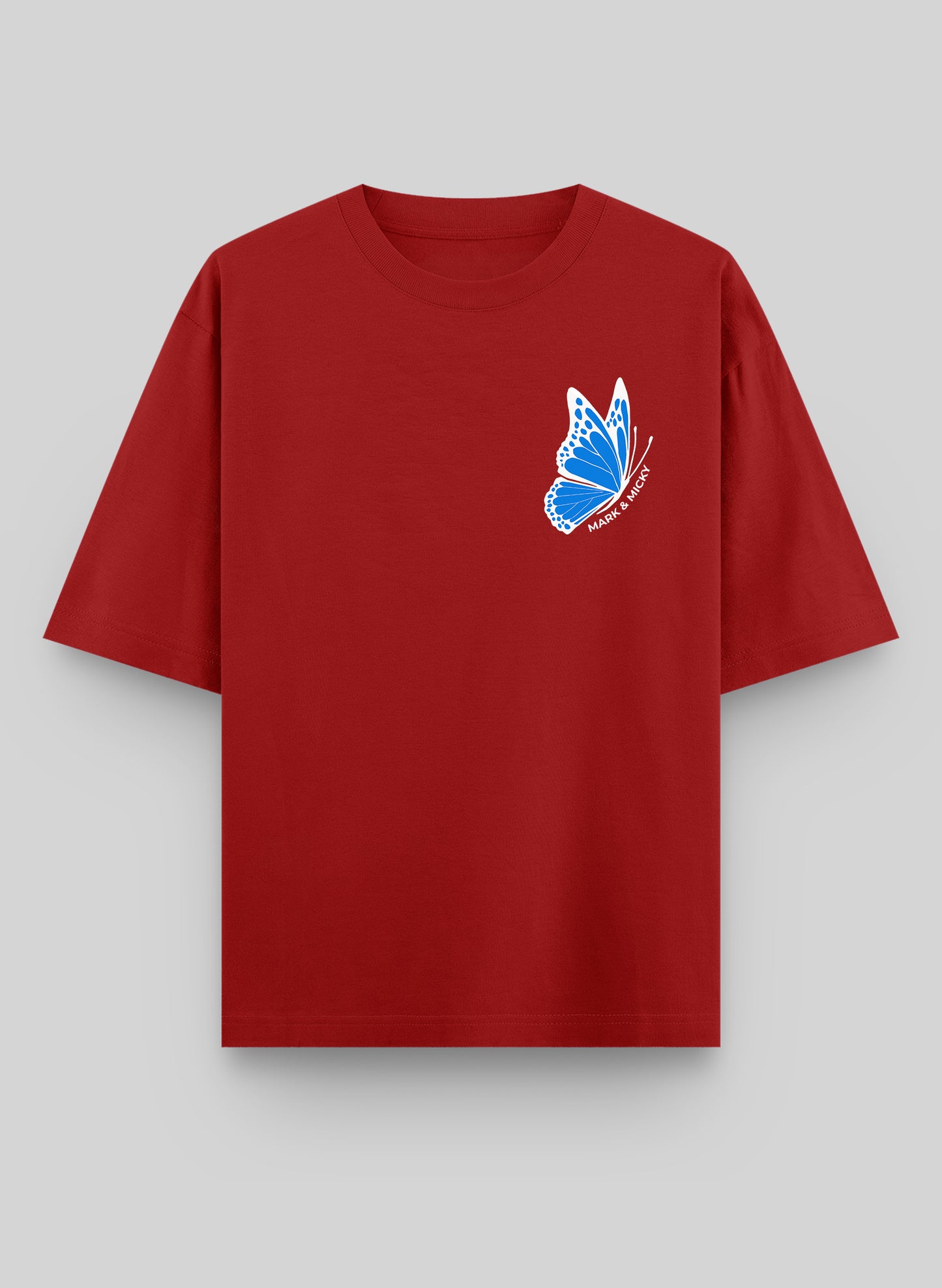 BUTTERFLY STATEMENT COTTON OVERSIZED T-SHIRT