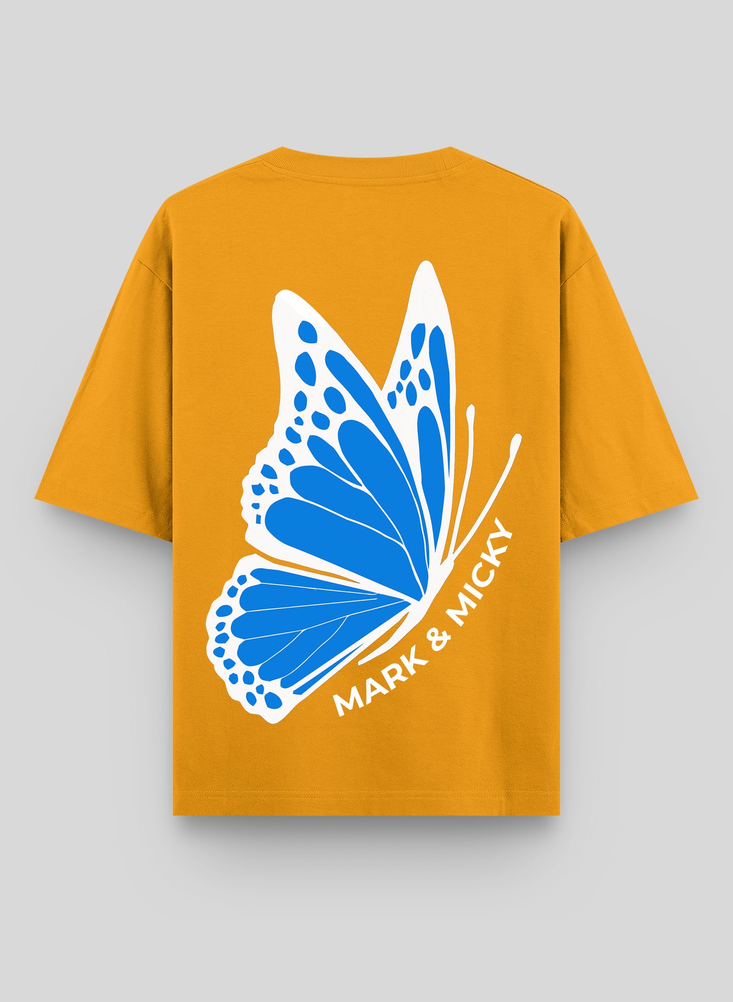 BUTTERFLY STATEMENT COTTON OVERSIZED T-SHIRT