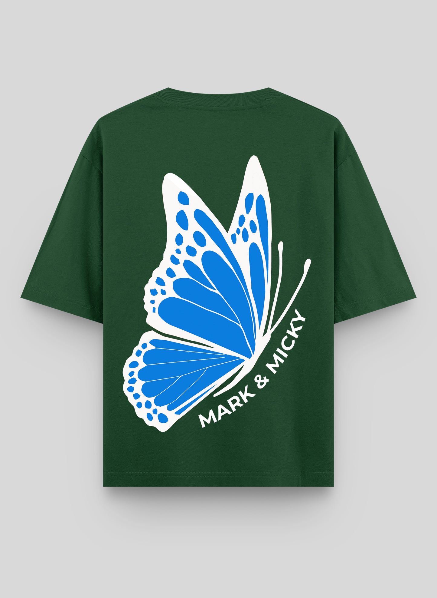 BUTTERFLY STATEMENT COTTON OVERSIZED T-SHIRT