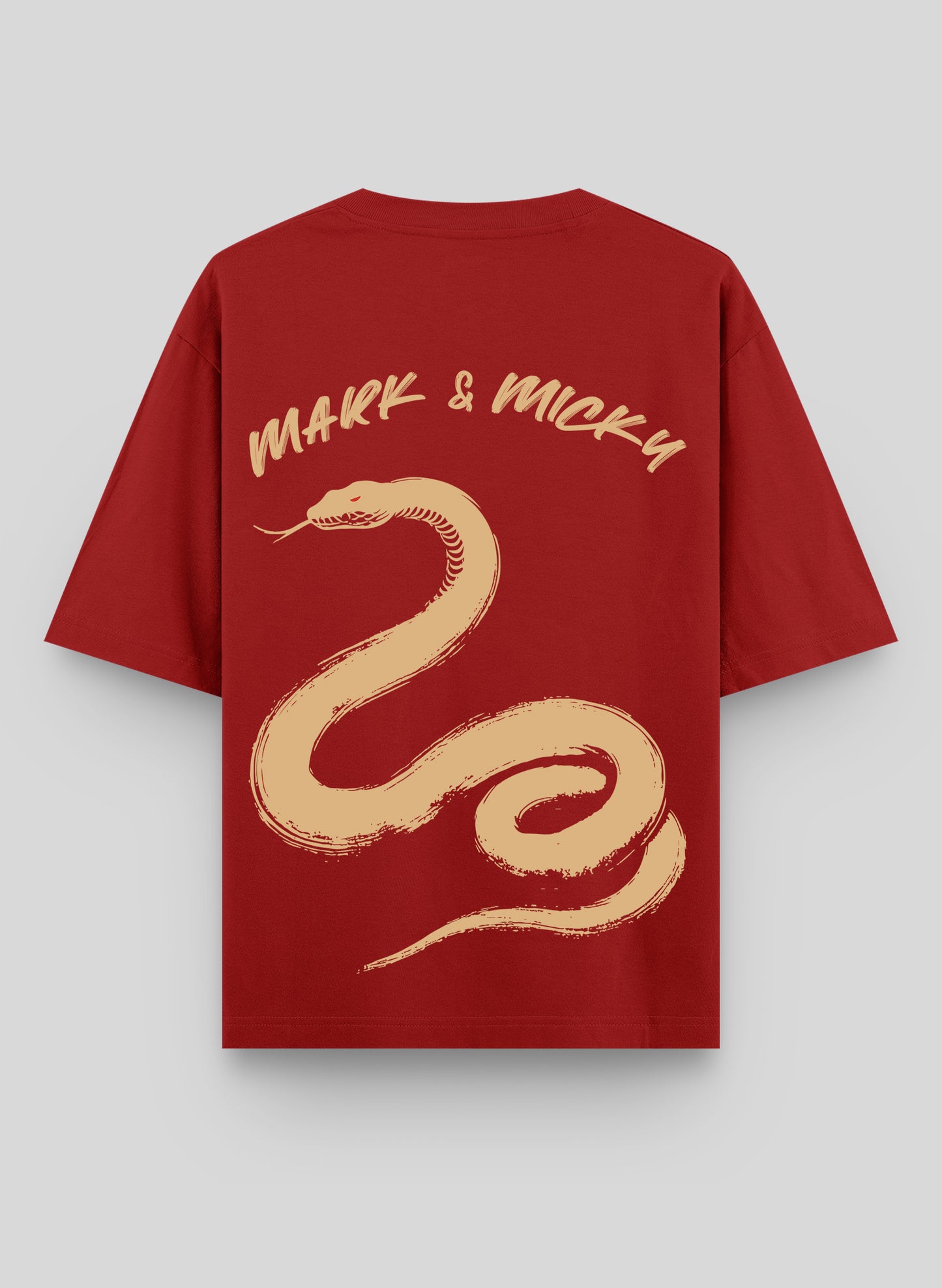 SERPENT STRIKE COTTON OVERSIZED T-SHIRT