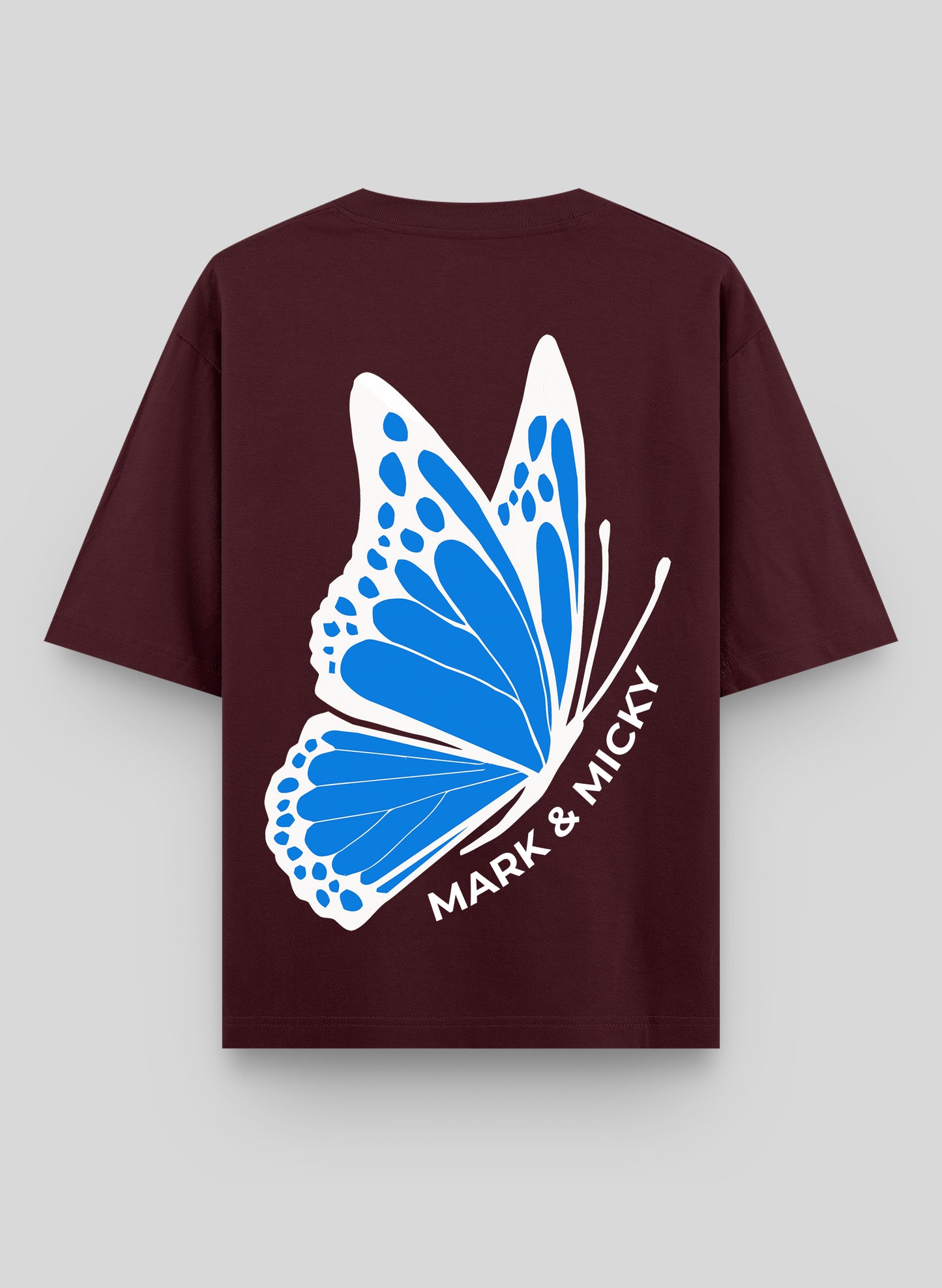 BUTTERFLY STATEMENT COTTON OVERSIZED T-SHIRT
