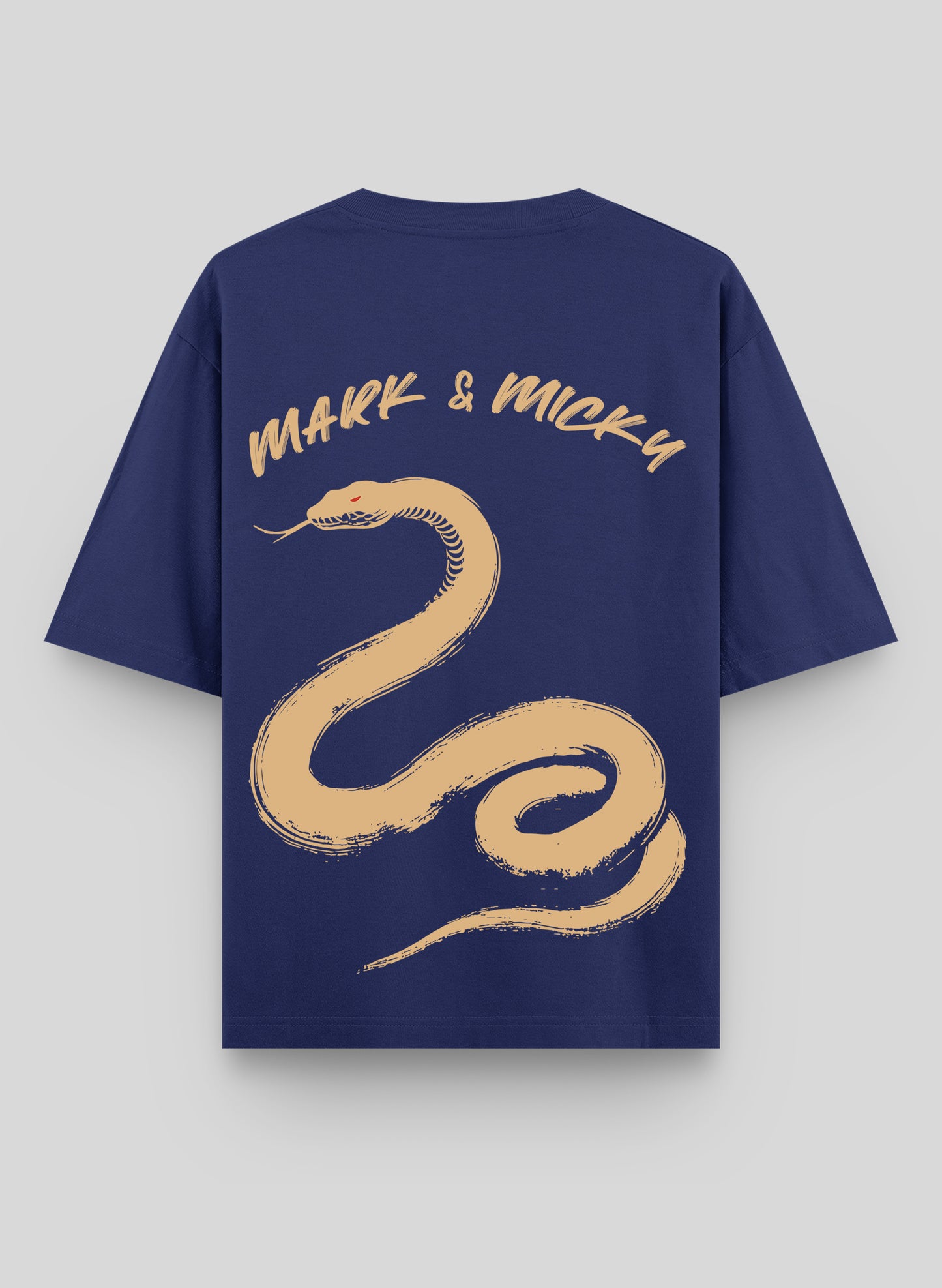 SERPENT STRIKE COTTON OVERSIZED T-SHIRT