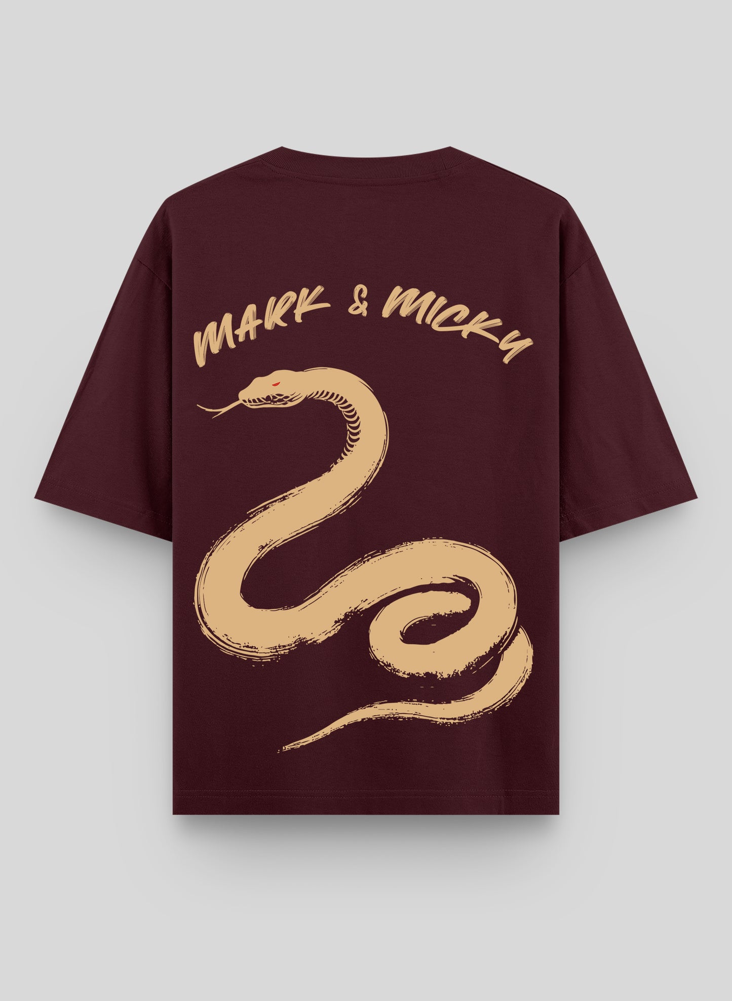 SERPENT STRIKE COTTON OVERSIZED T-SHIRT