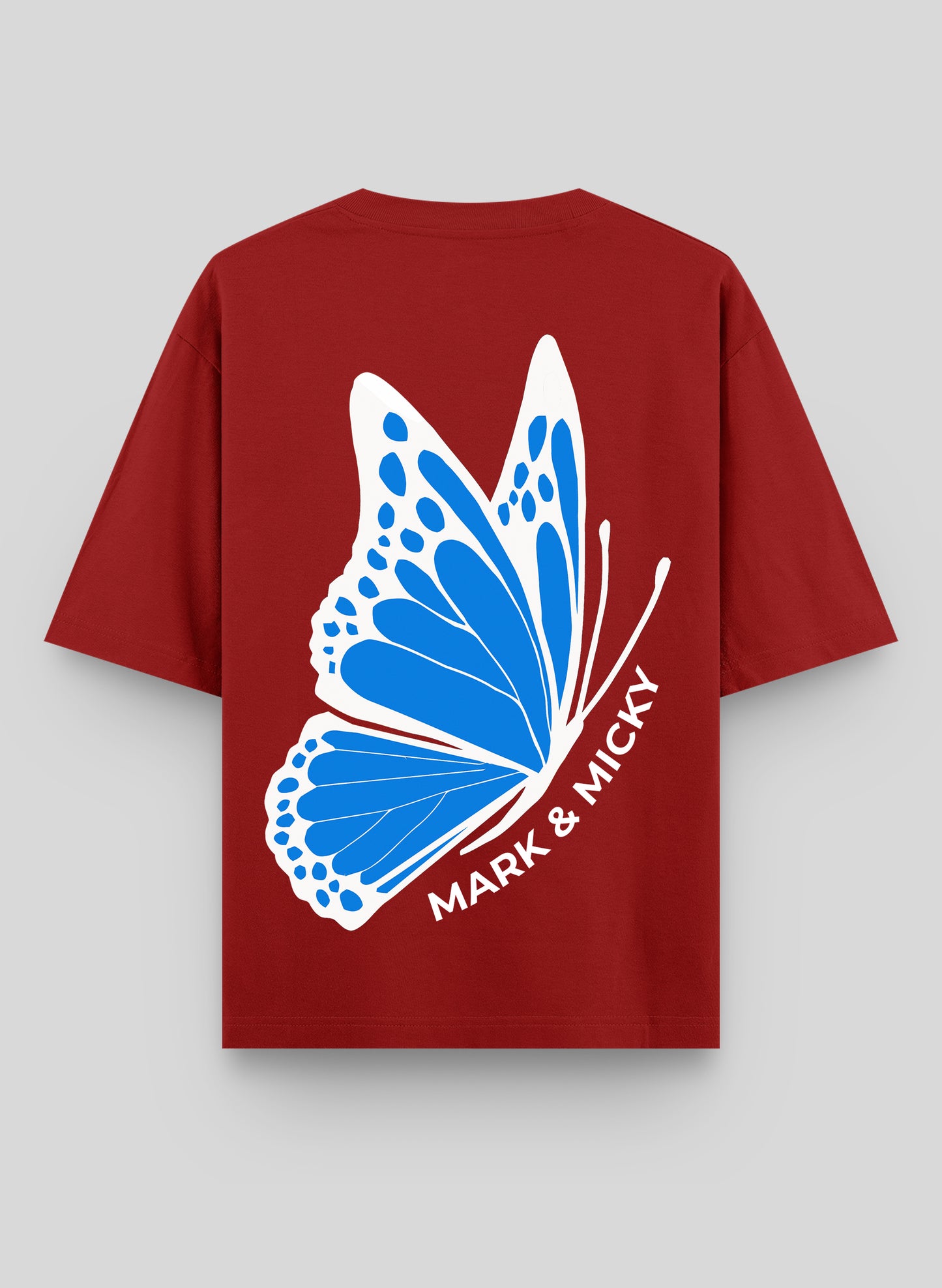 BUTTERFLY STATEMENT COTTON OVERSIZED T-SHIRT