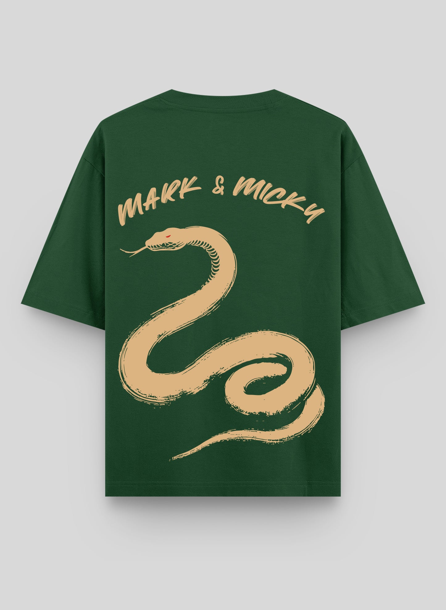 SERPENT STRIKE COTTON OVERSIZED T-SHIRT