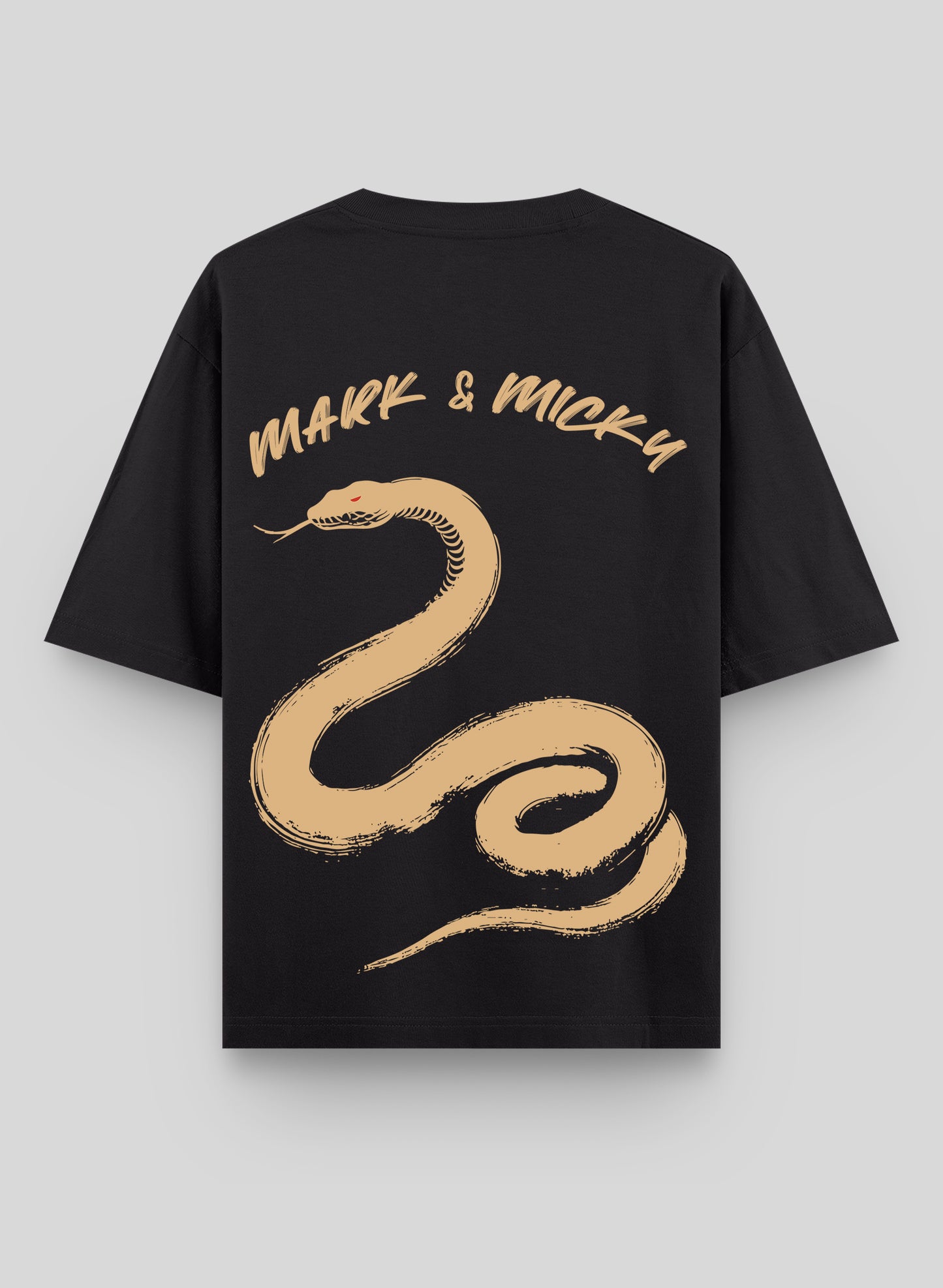 SERPENT STRIKE COTTON OVERSIZED T-SHIRT