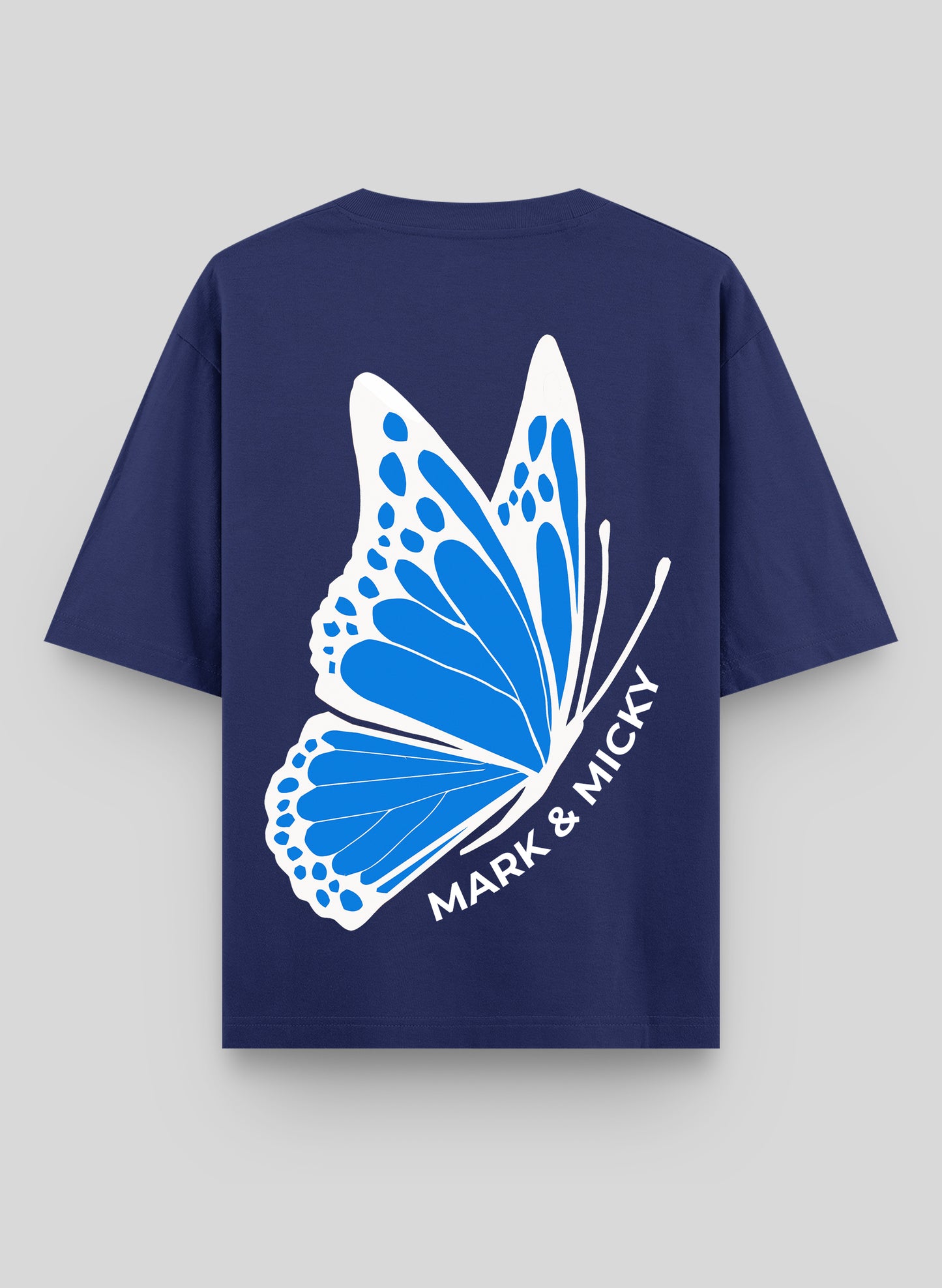 BUTTERFLY STATEMENT COTTON OVERSIZED T-SHIRT