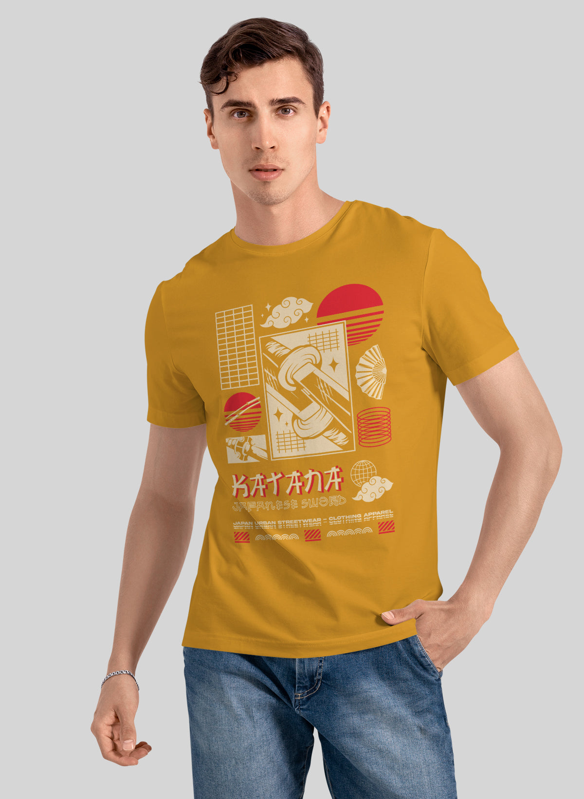 KATANA CUISINE CREW NECK T-SHIRT