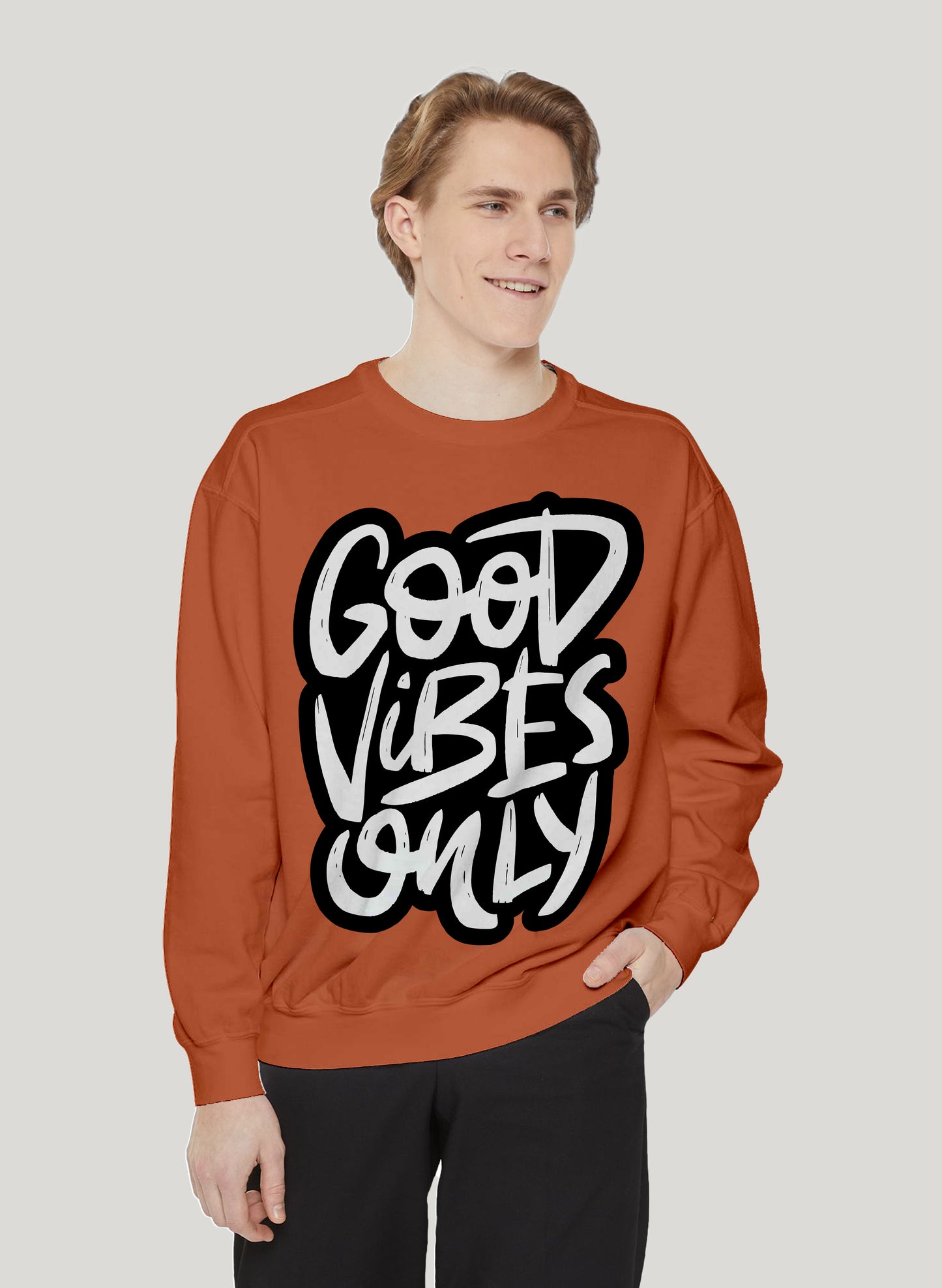 GOOD VIBES ONLY CLASSIC SWEATSHIRT