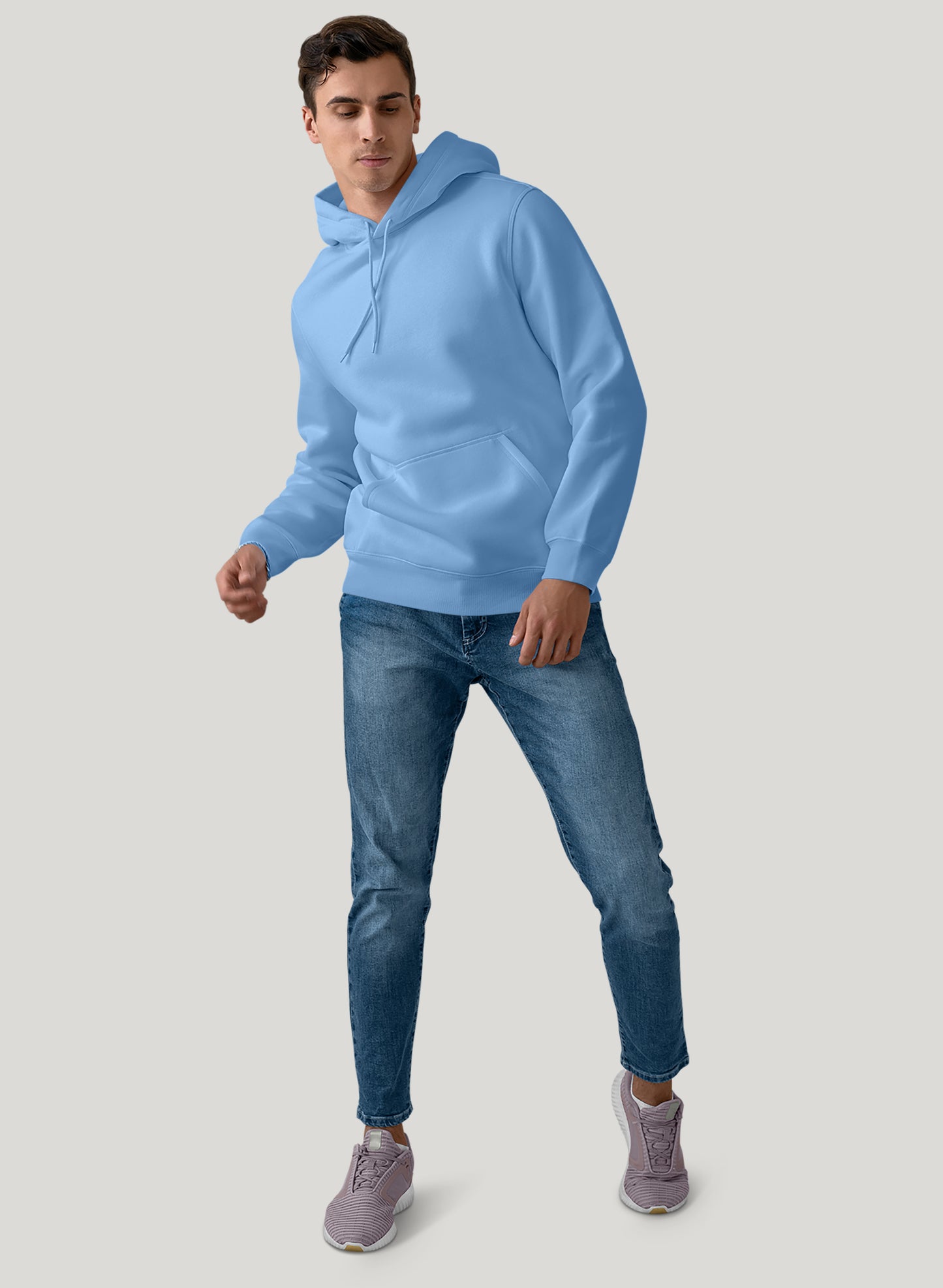 BLUE CLASSIC COMFORT HOODIE