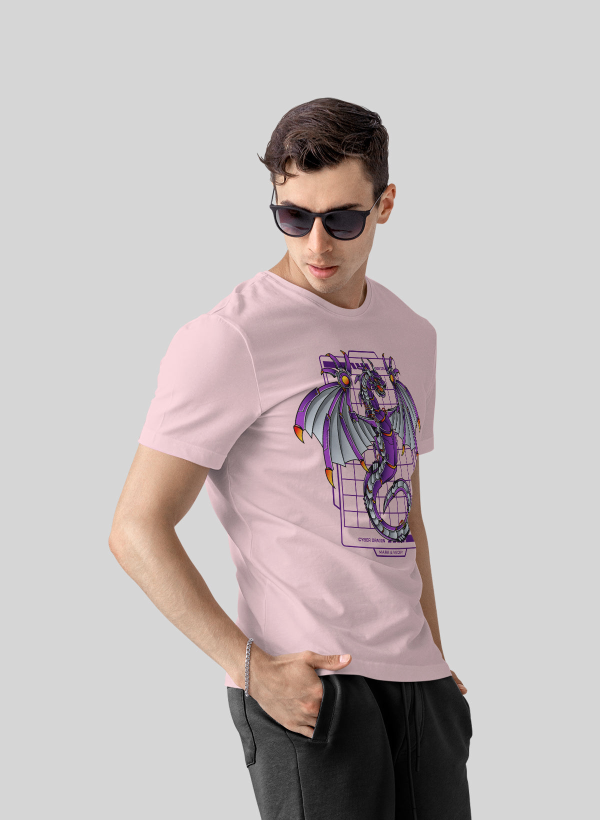 CYBER DRAGON SURGE CREW NECK T-SHIRT