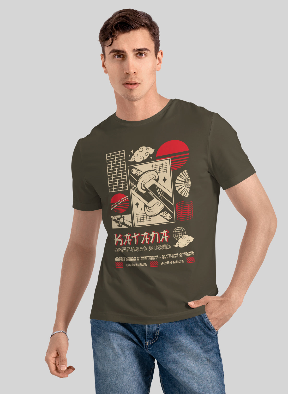 KATANA CUISINE CREW NECK T-SHIRT