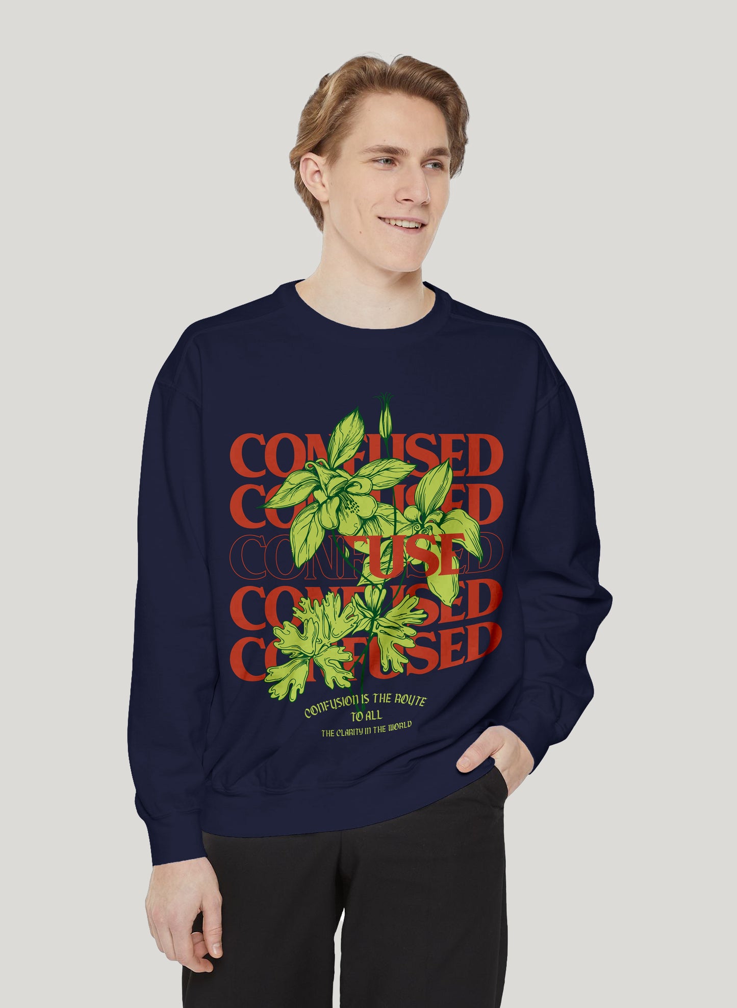 CONFUSED CLASSIC SWEATSHIRT