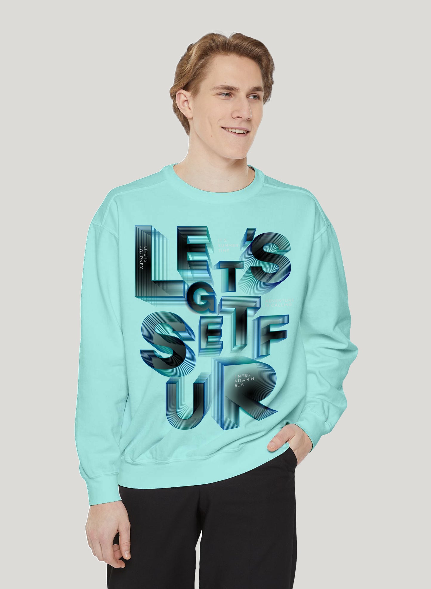 LET'S GET SURF CLASSIC SWEATSHIRT