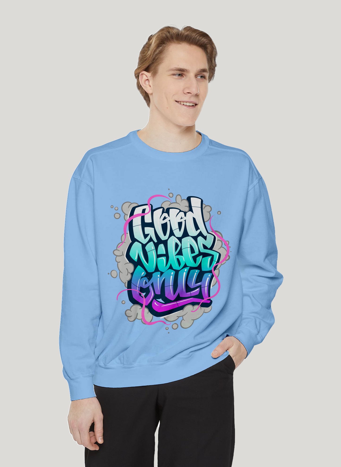 GOOD VIBES ONLY 2 CLASSIC SWEATSHIRT