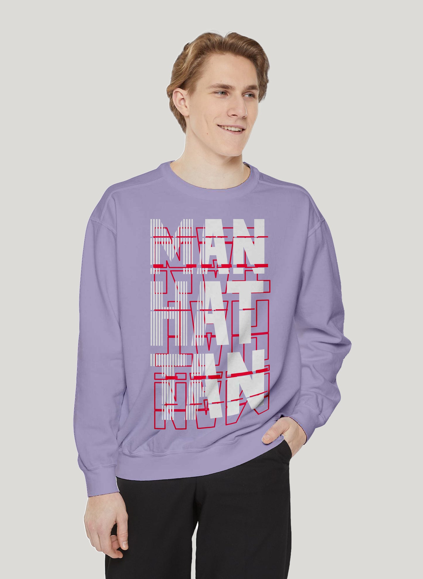 MAN HATTAN CLASSIC SWEATSHIRT