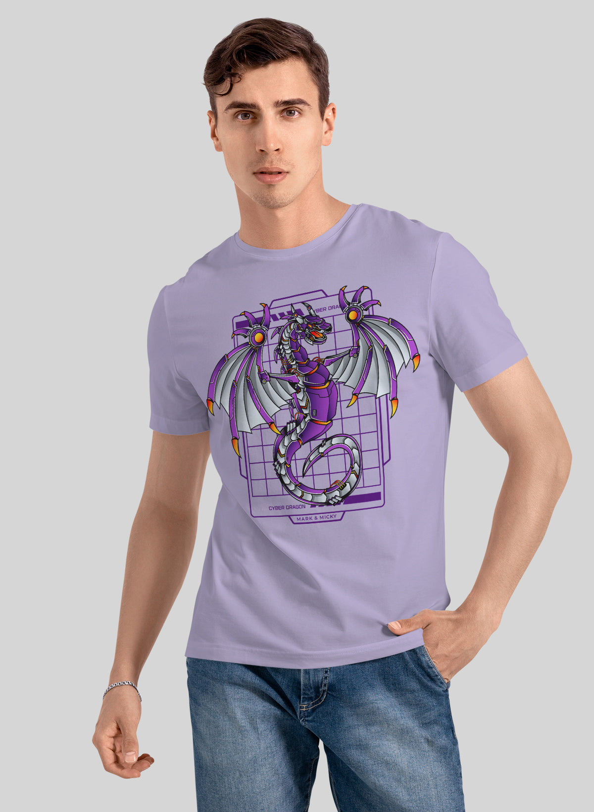 CYBER DRAGON SURGE CREW NECK T-SHIRT