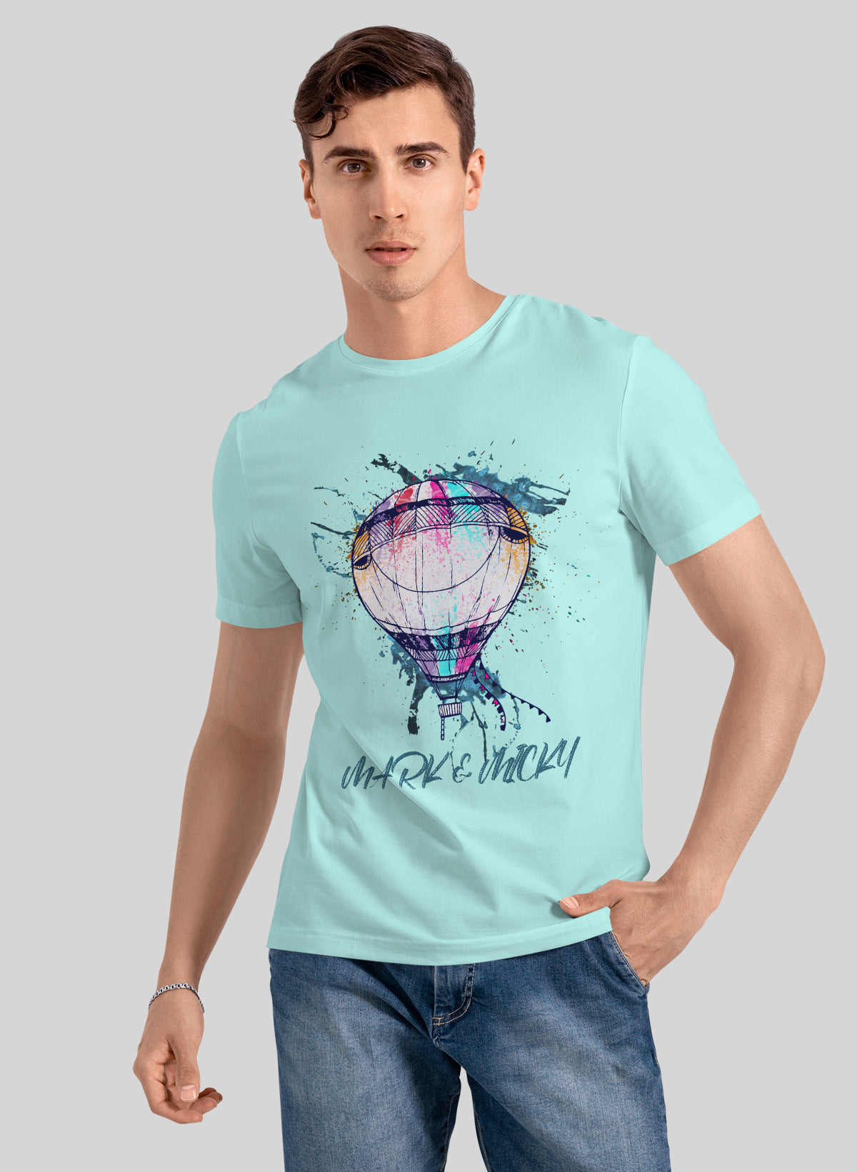 AIR BALLOON CREW NECK T-SHIRT