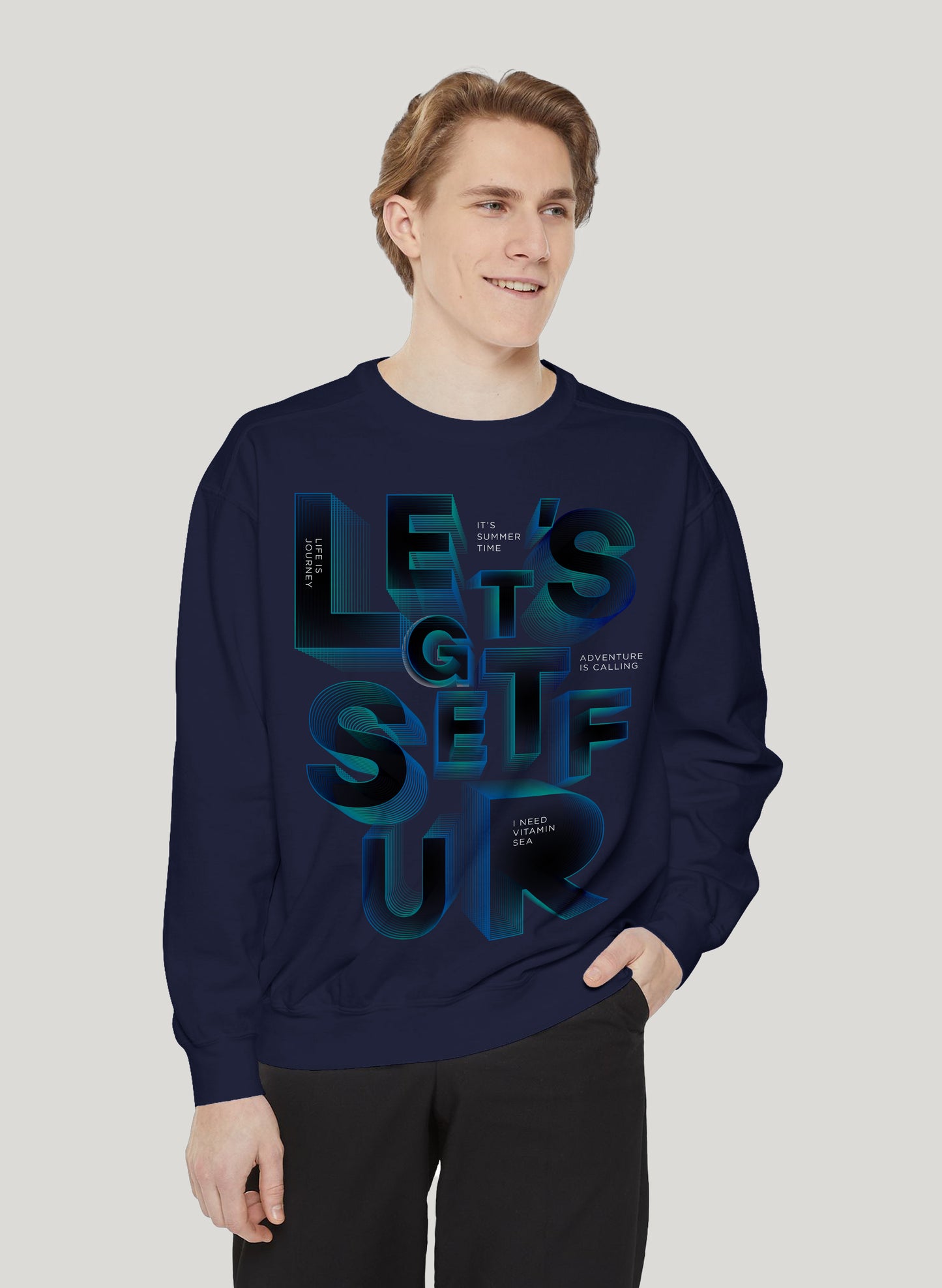 LET'S GET SURF CLASSIC SWEATSHIRT