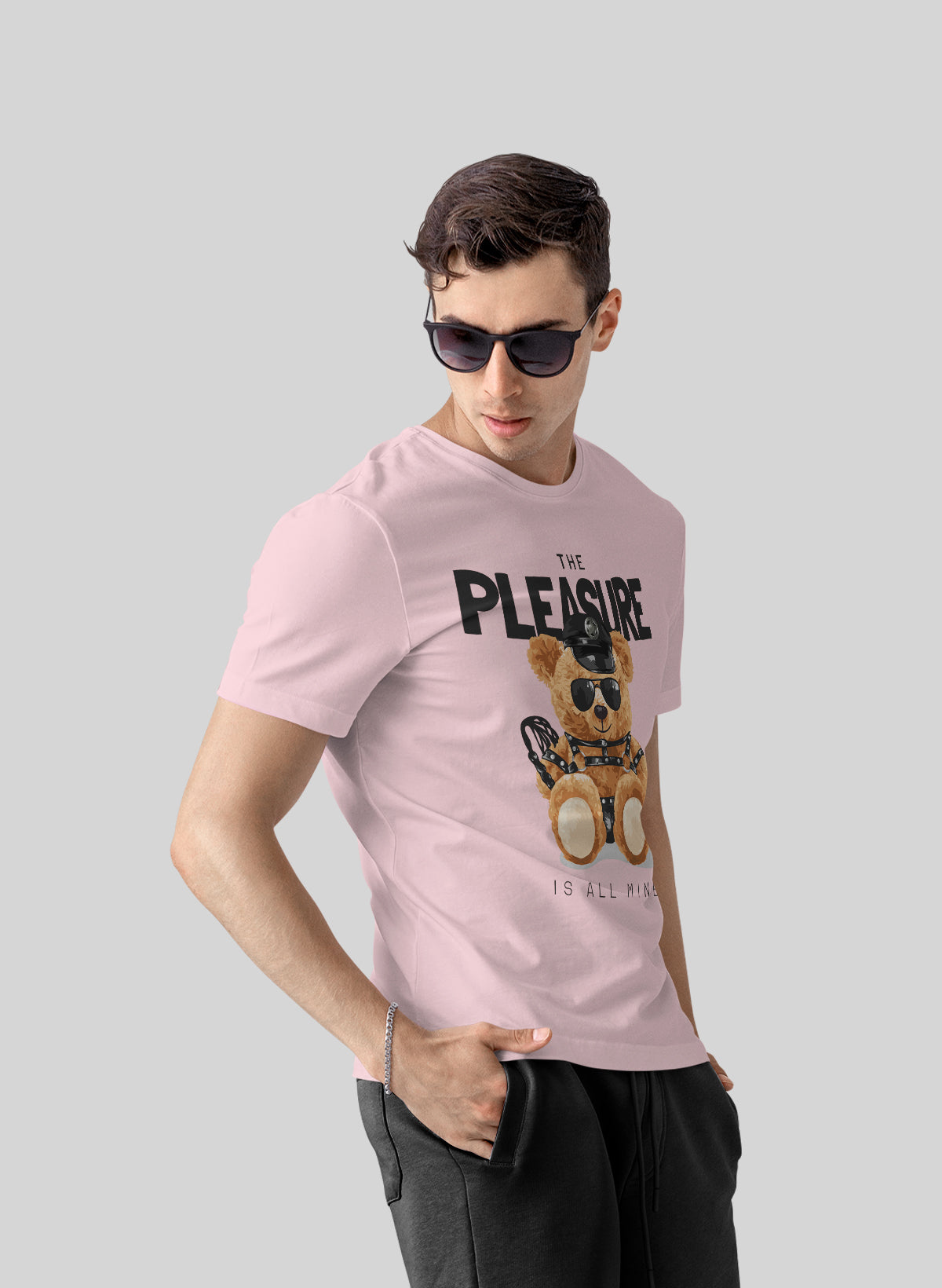 THE PLEASURE IS ALL MINE CREW NECK T-SHIRT