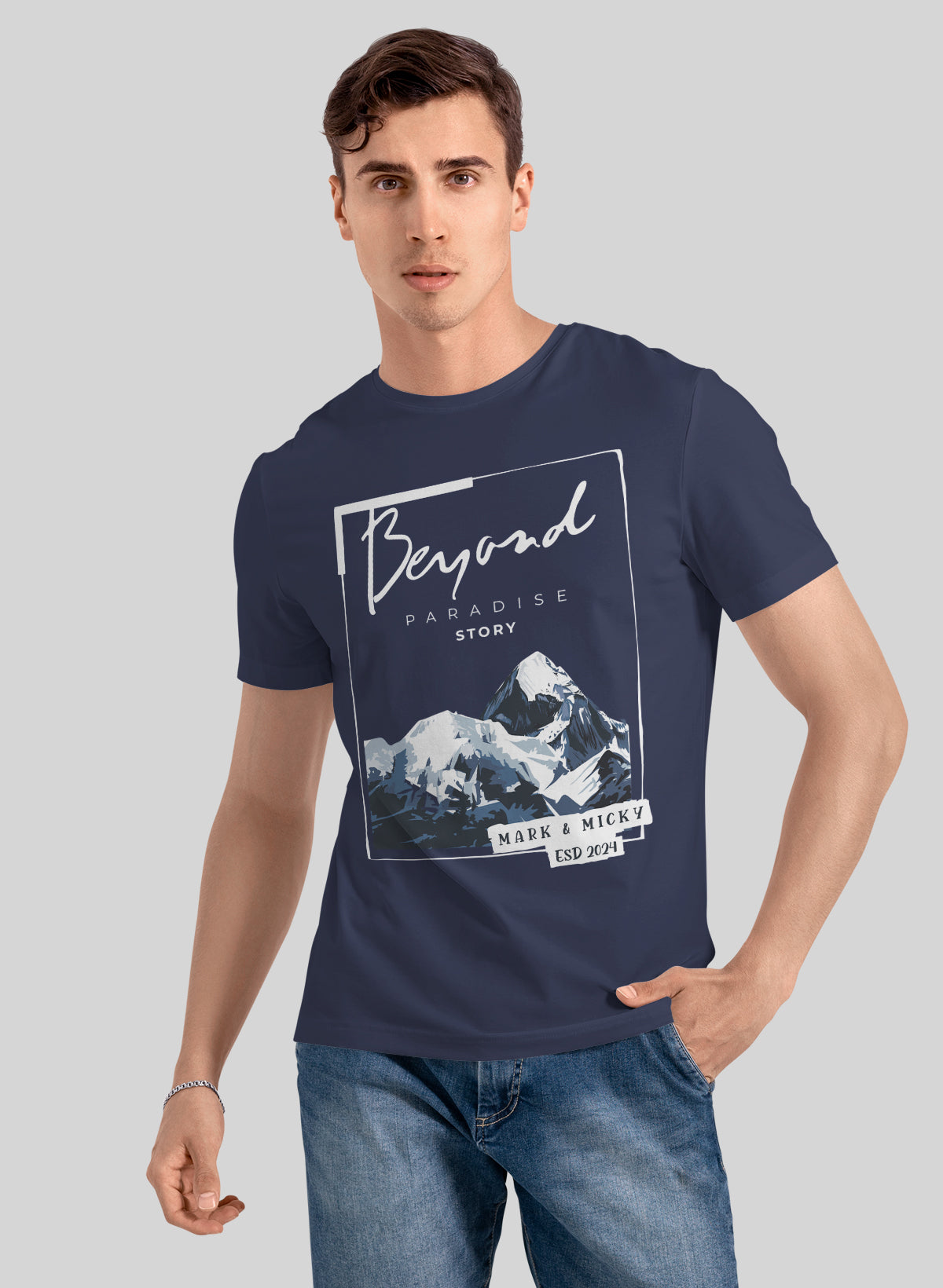 JOURNEY TO BEYOND CREW NECK T-SHIRT