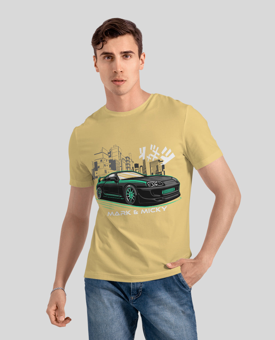 NEON NIGHTRIDER CREW NECK T-SHIRT