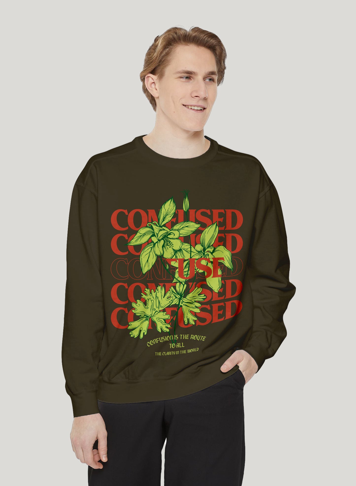 CONFUSED CLASSIC SWEATSHIRT