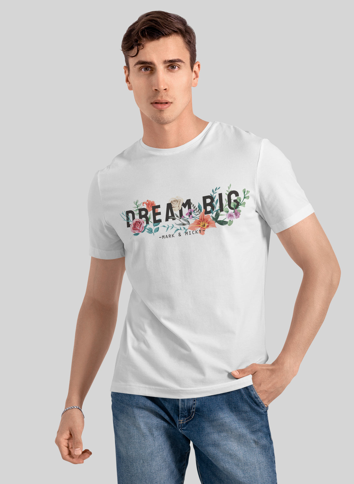 BLOSSOM YOUR DREAMS CREW NECK T-SHIRT