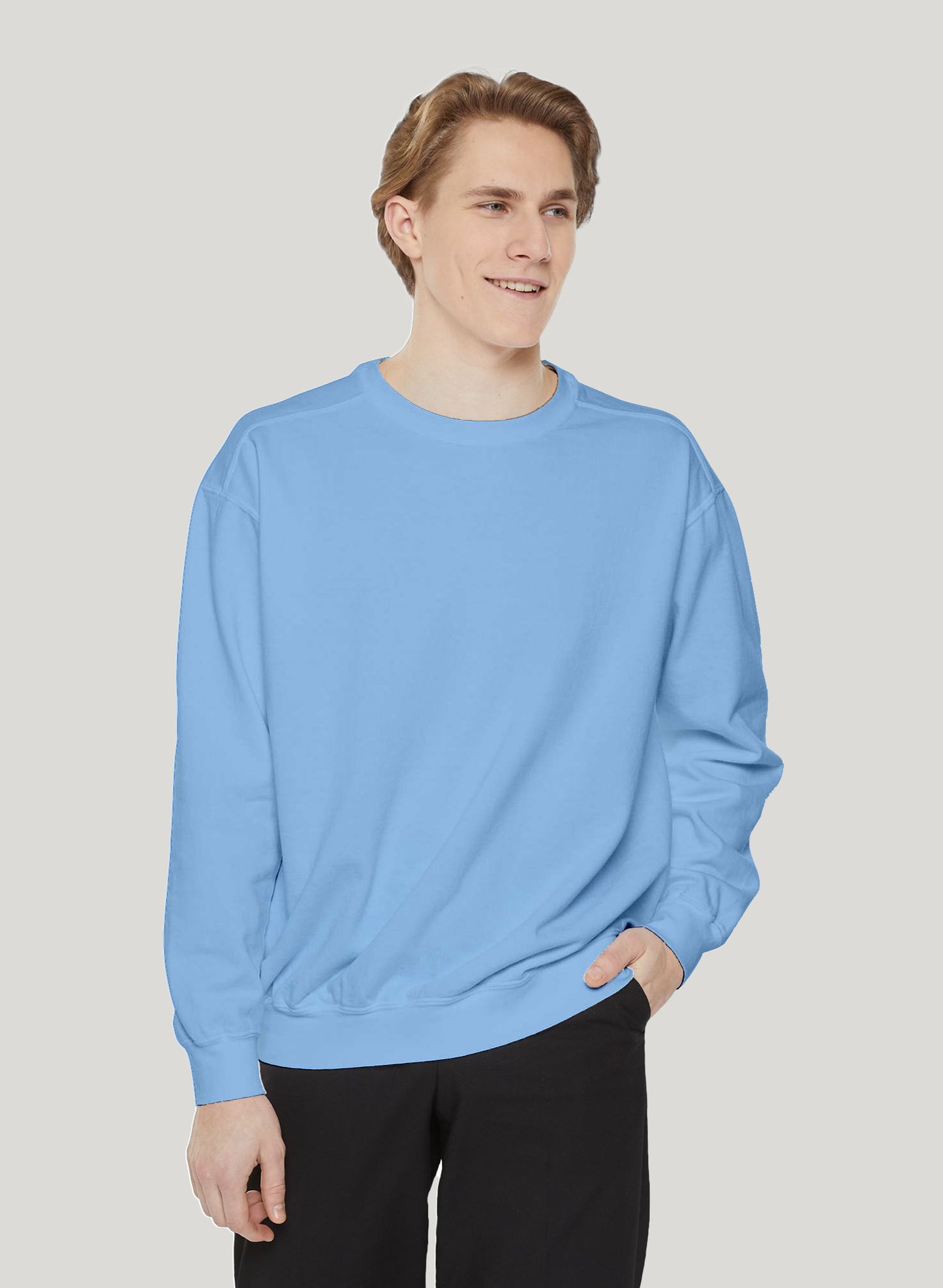 BLUE CLASSIC SWEATSHIRT