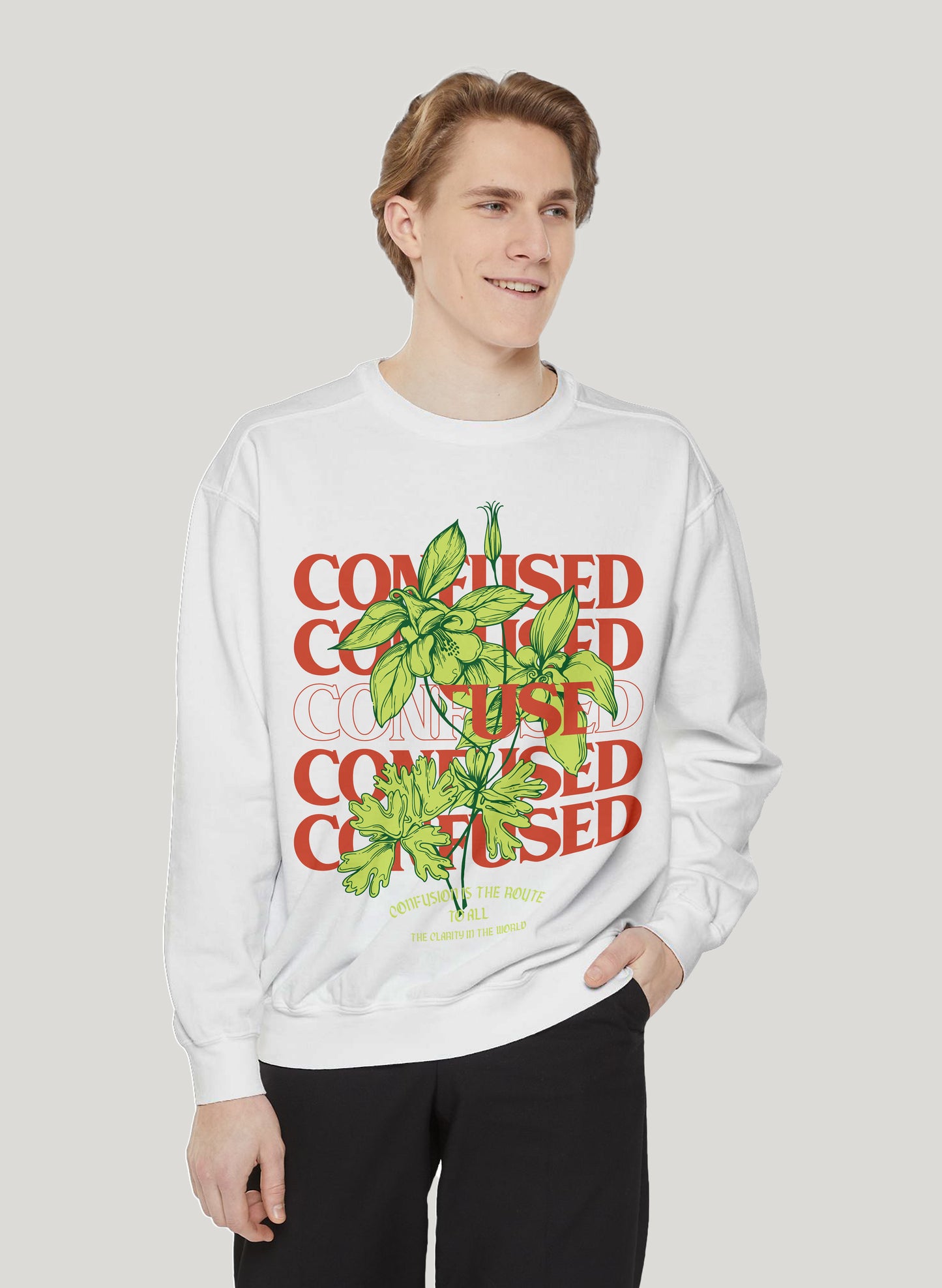 CONFUSED CLASSIC SWEATSHIRT