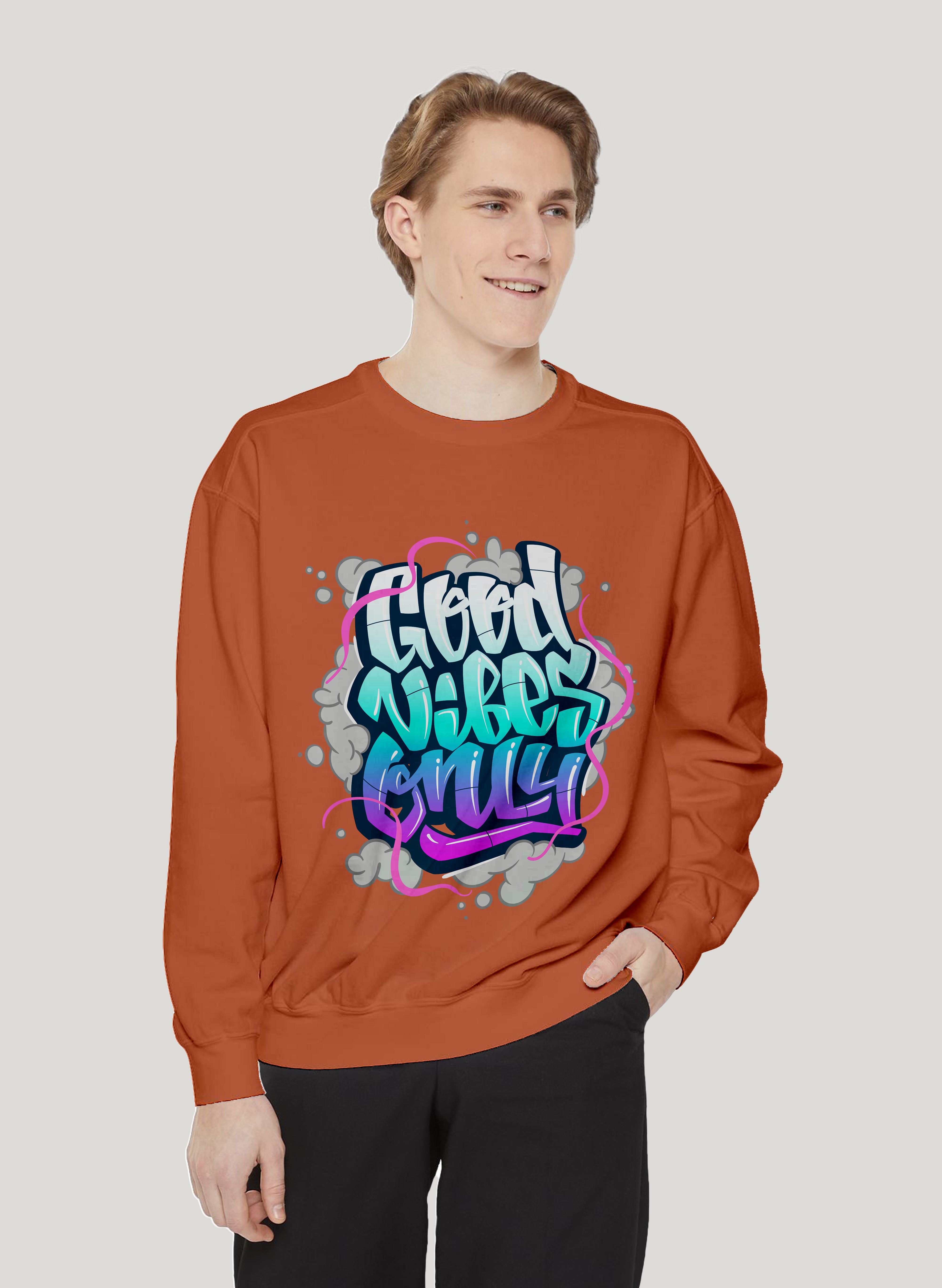 GOOD VIBES ONLY 2 CLASSIC SWEATSHIRT