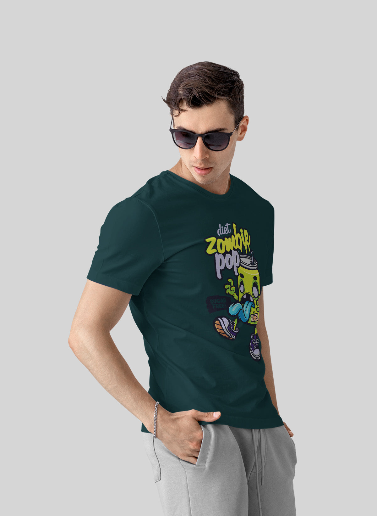 DIET ZOMBIE POP CREW NECK T-SHIRT