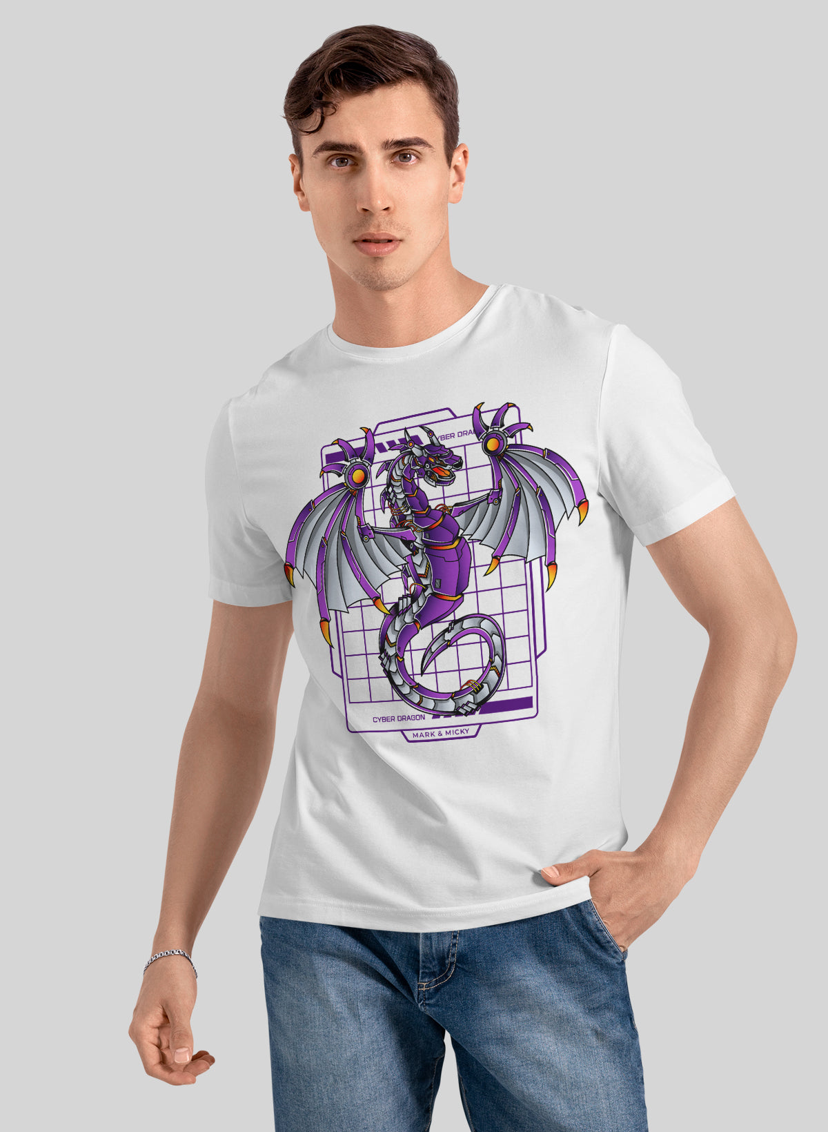 CYBER DRAGON SURGE CREW NECK T-SHIRT