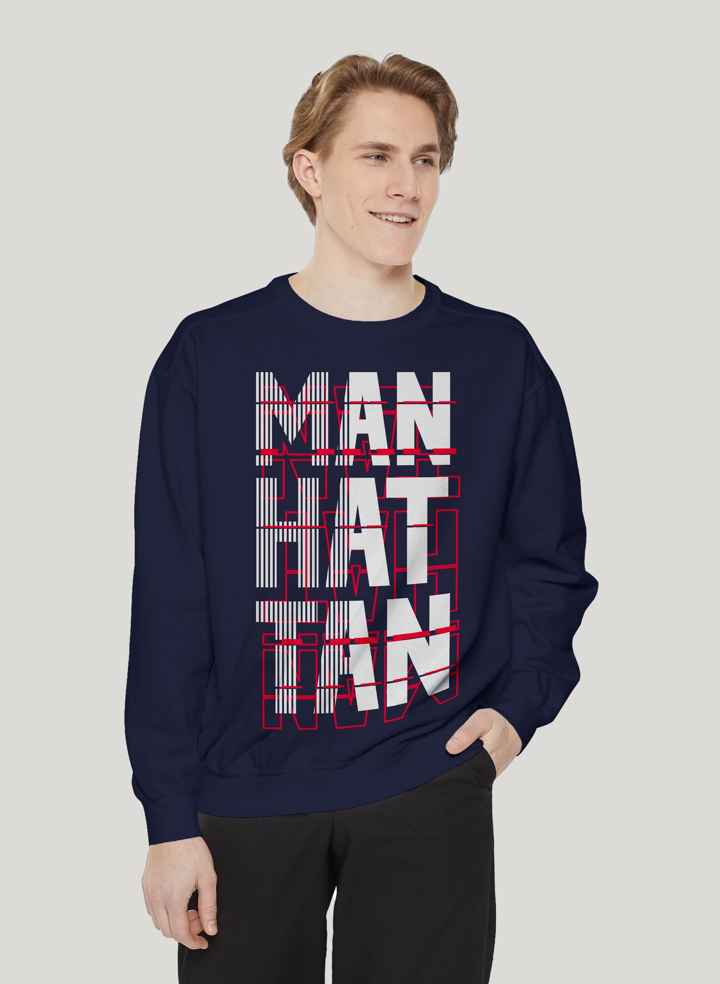 MAN HATTAN CLASSIC SWEATSHIRT