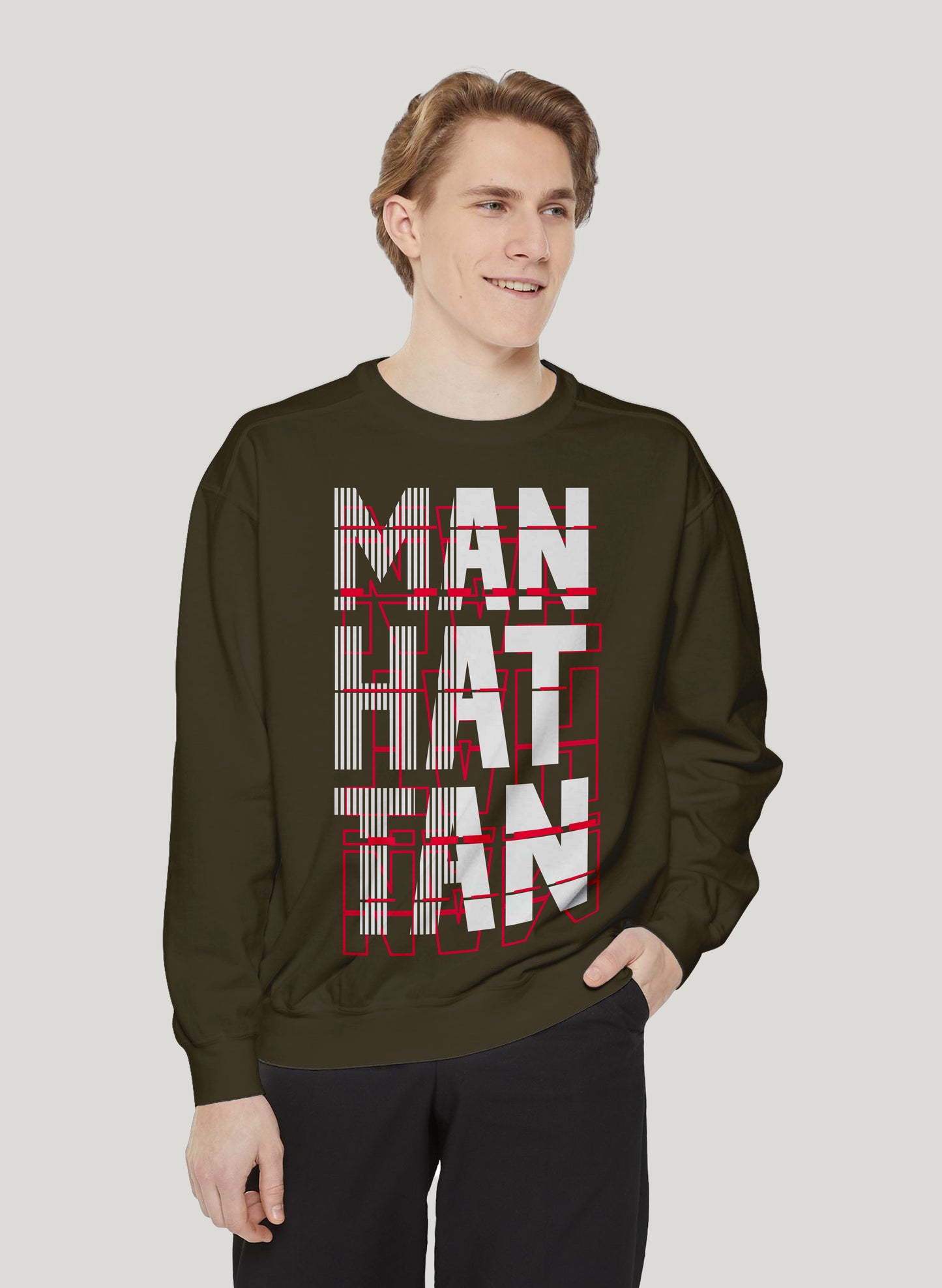 MAN HATTAN CLASSIC SWEATSHIRT