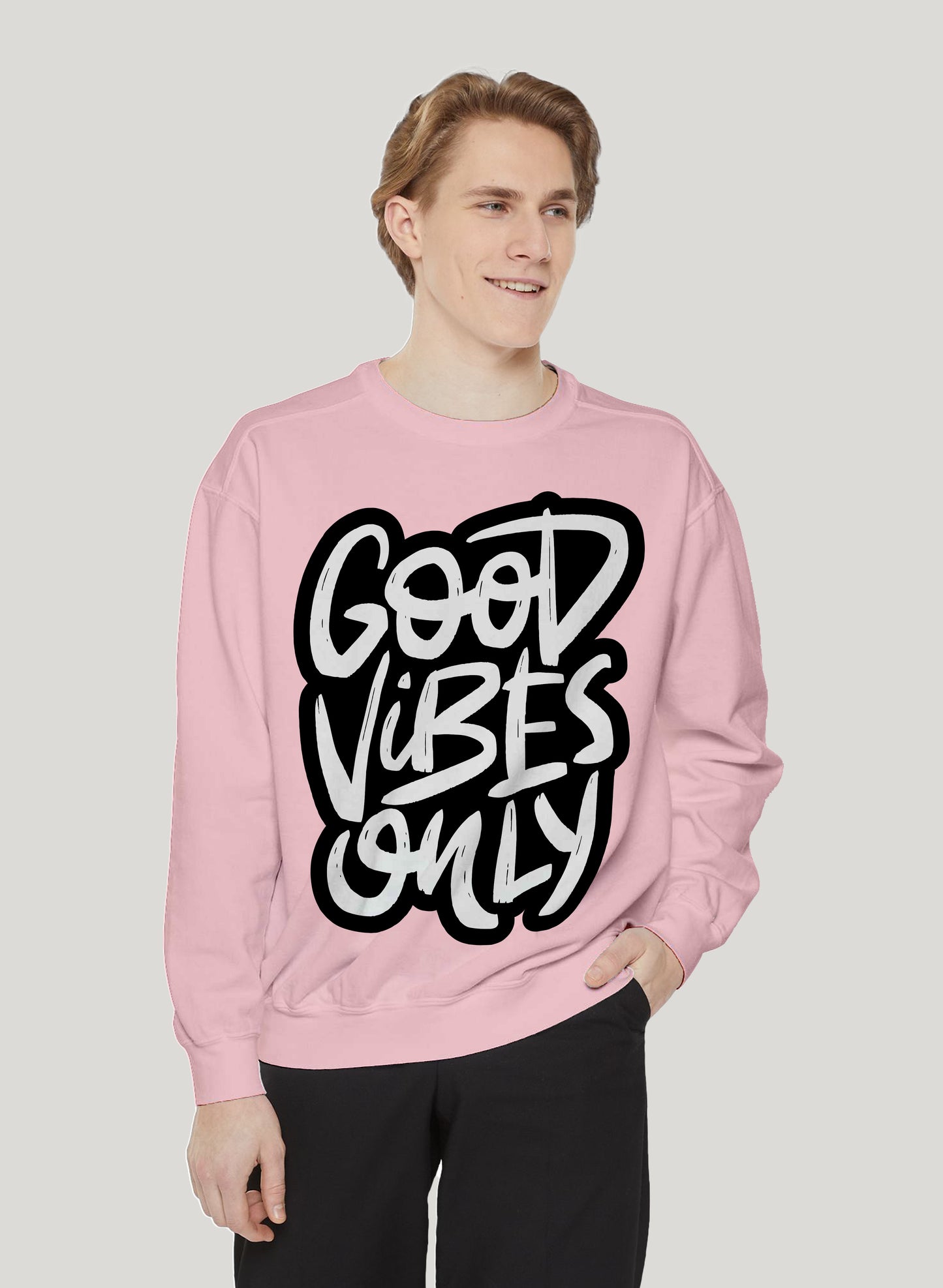 GOOD VIBES ONLY CLASSIC SWEATSHIRT