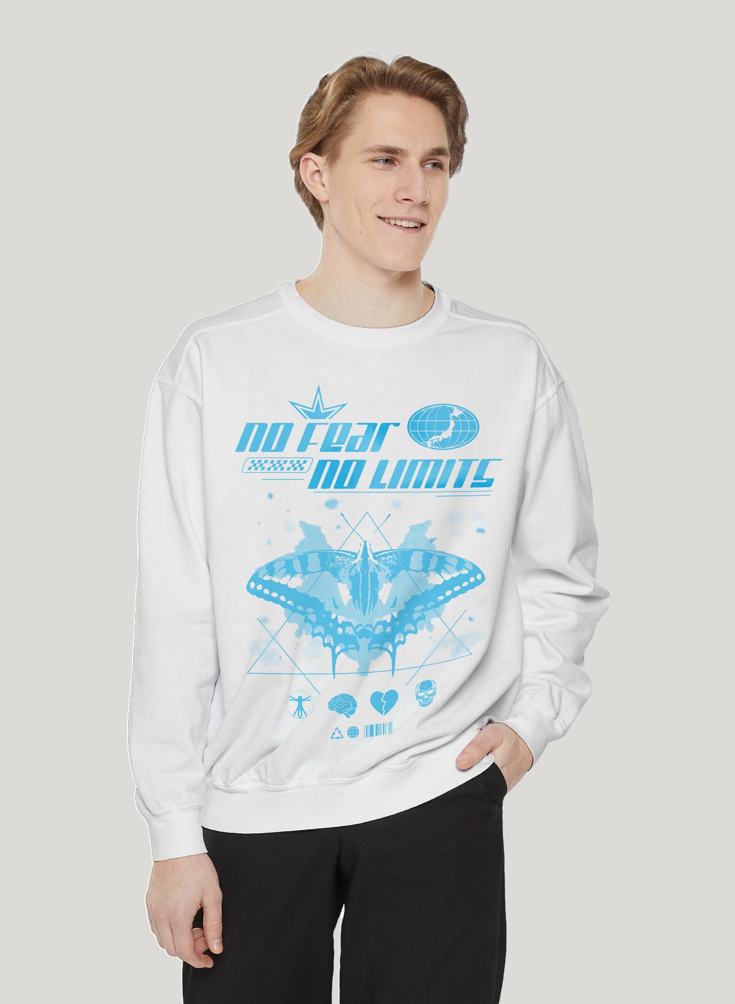 NO FEAR NO LIMIT CLASSIC SWEATSHIRT