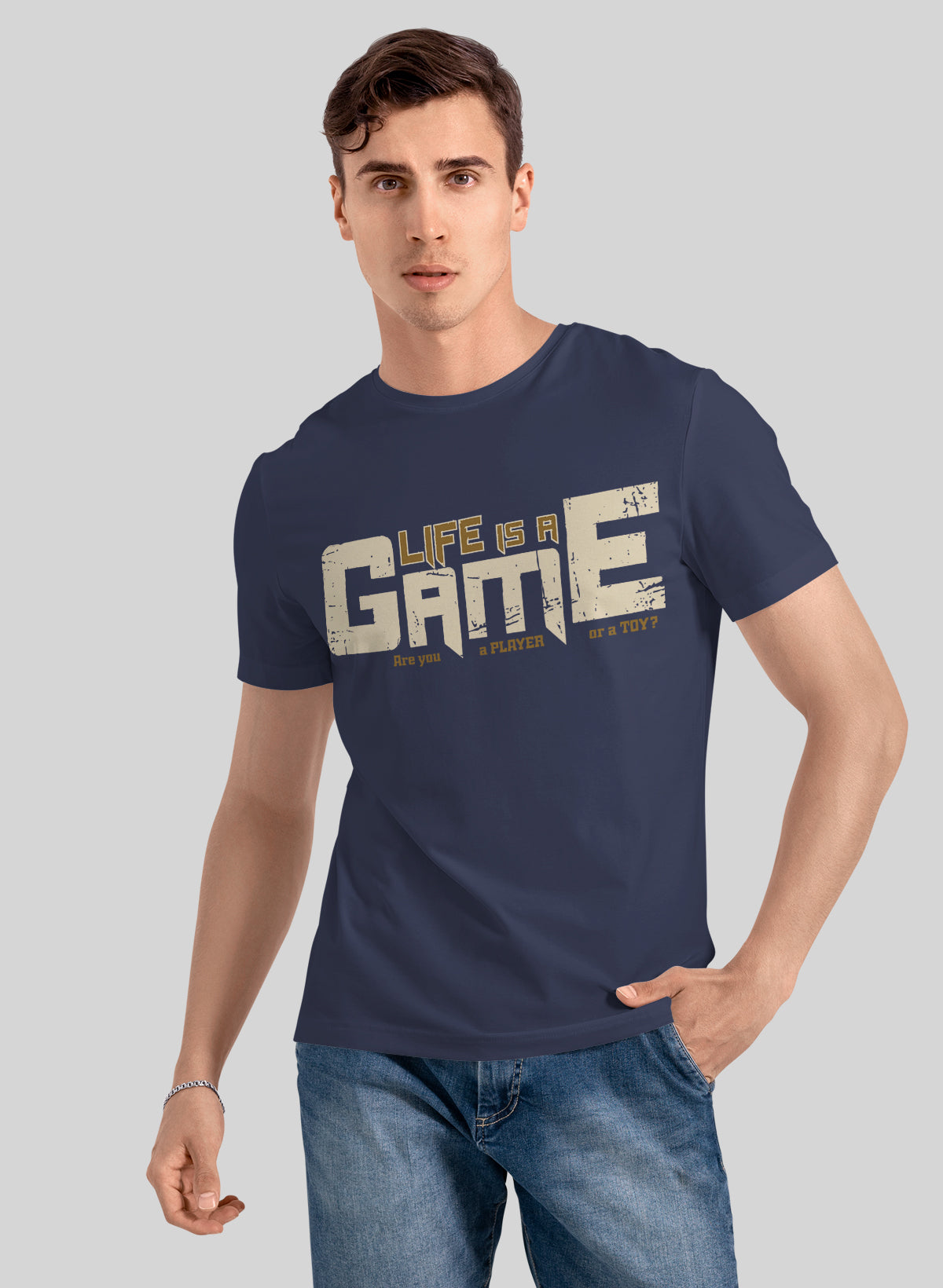 PLAYER RO TOY THE GAME OF LIFE CREW NECK T-SHIRT