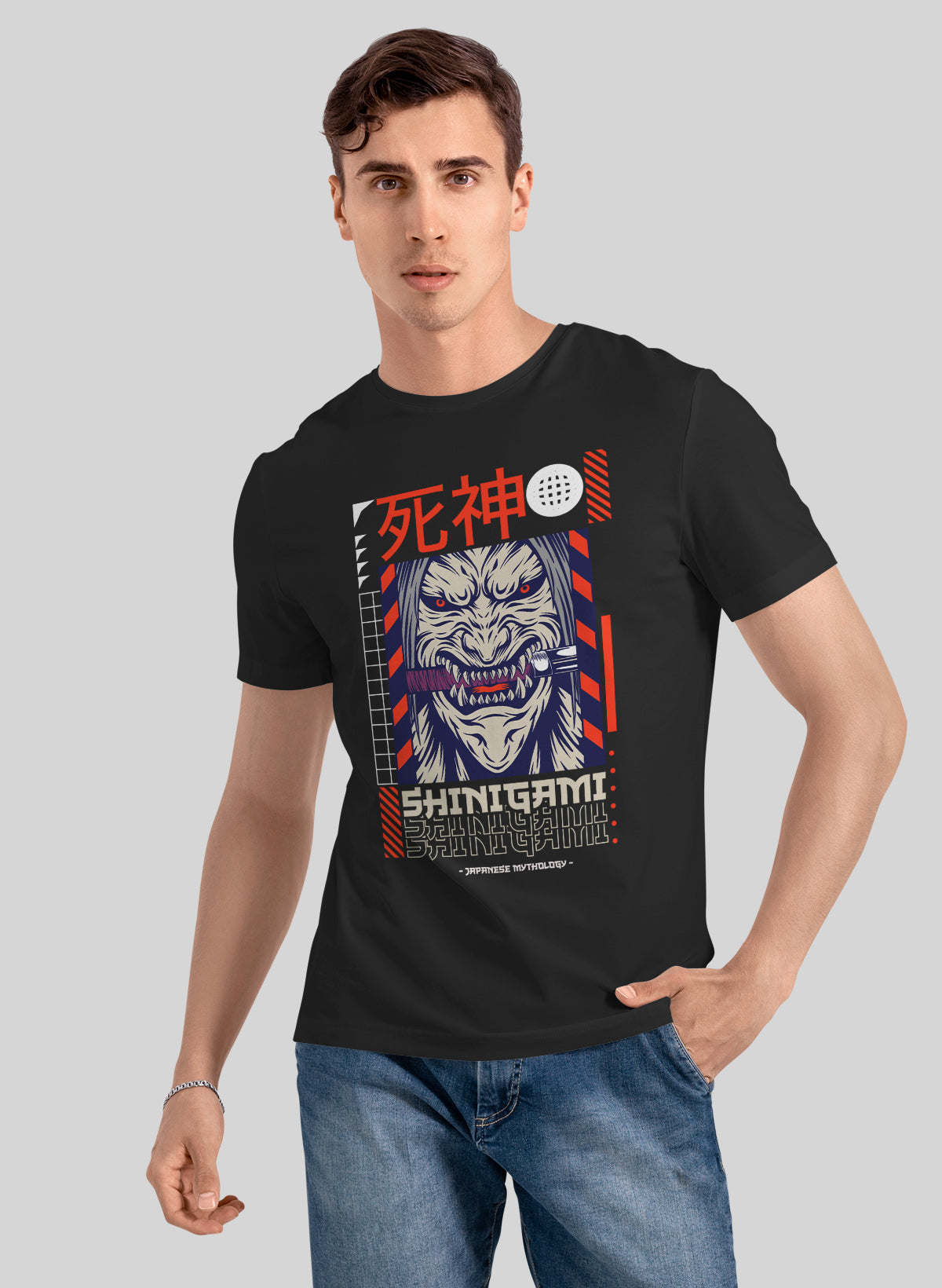 DEMON'S RAGE CREW NECK T-SHIRT