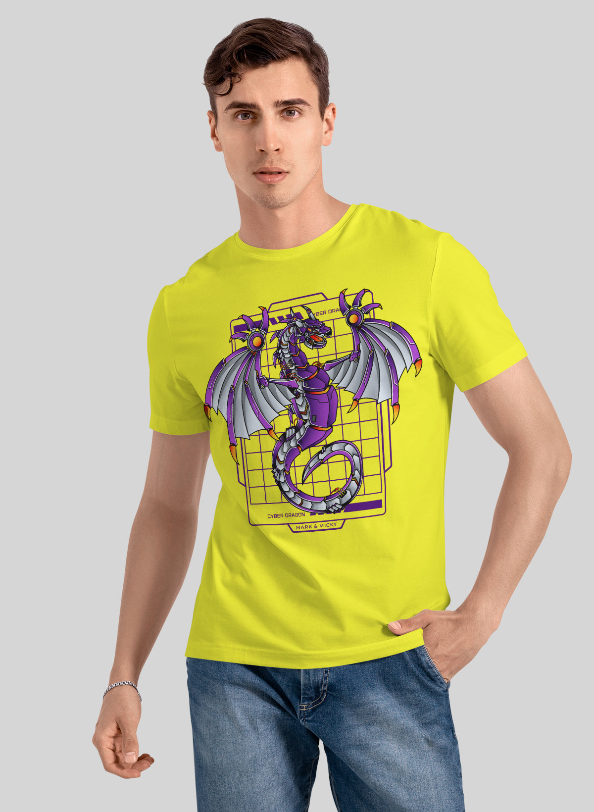 CYBER DRAGON SURGE CREW NECK T-SHIRT