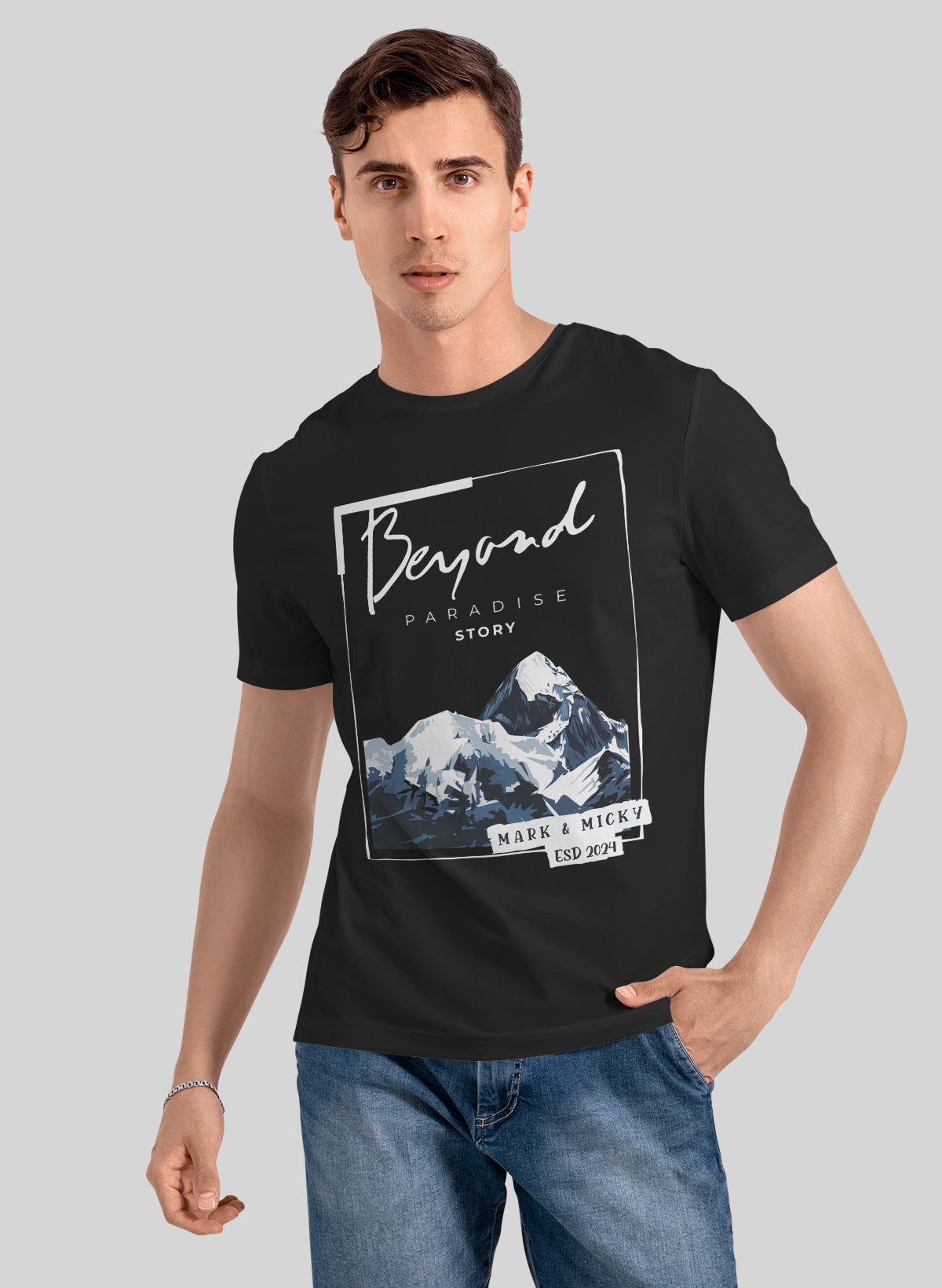 JOURNEY TO BEYOND CREW NECK T-SHIRT