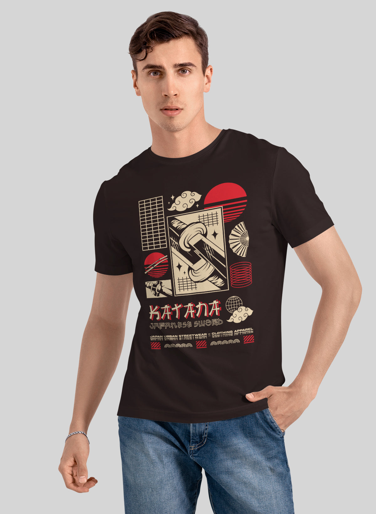 KATANA CUISINE CREW NECK T-SHIRT