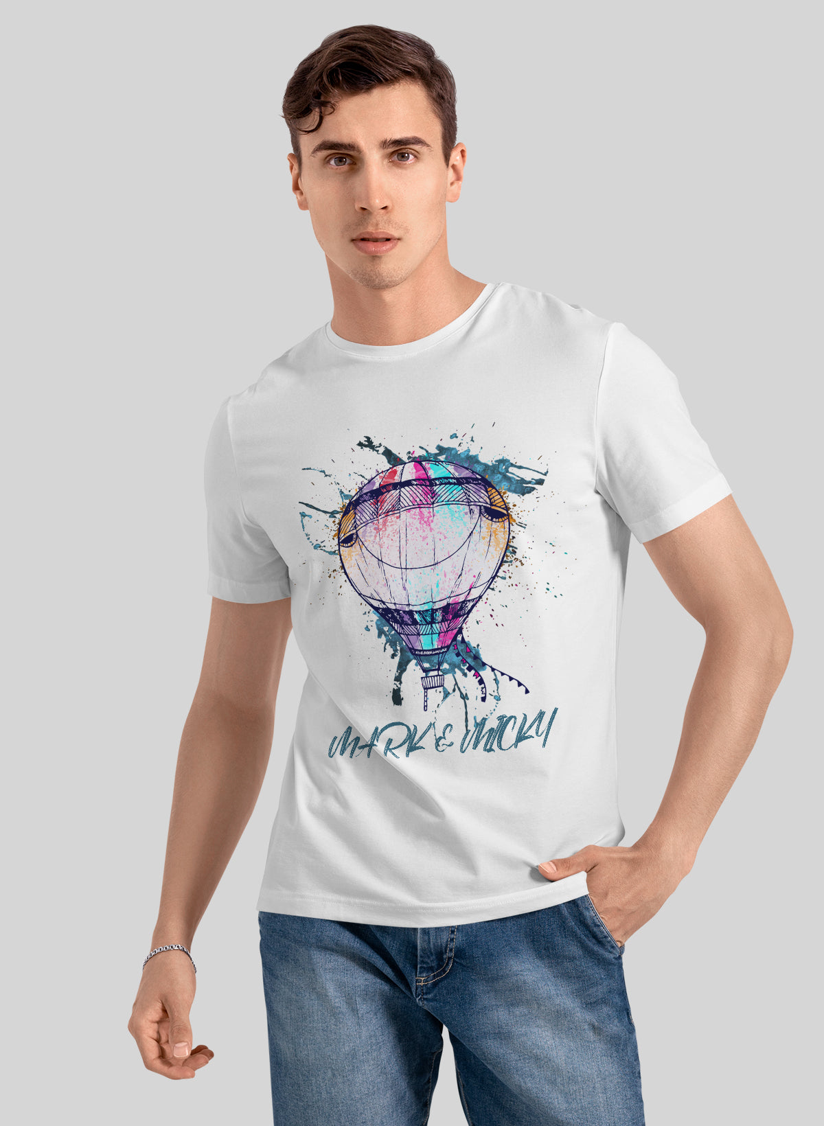 AIR BALLOON CREW NECK T-SHIRT