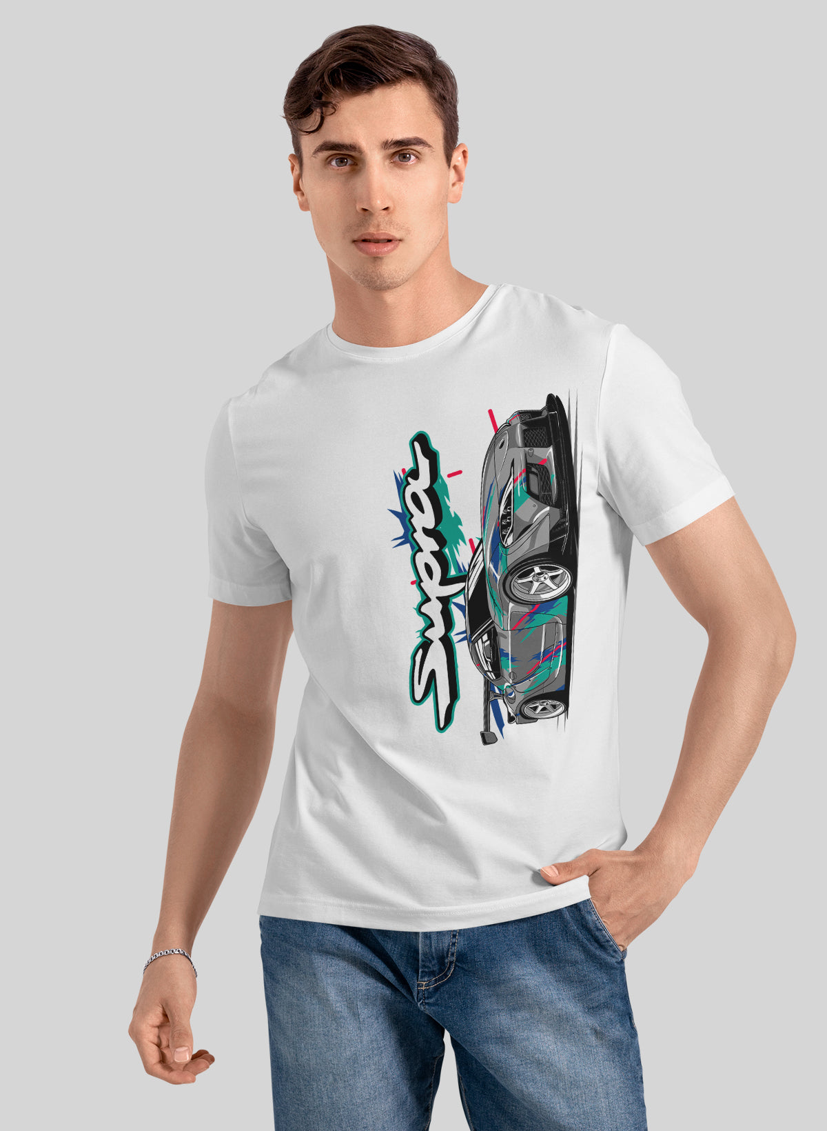 SUPRA STREET RACER CREW NECK T-SHIRT