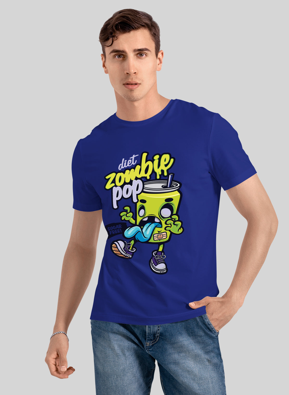 DIET ZOMBIE POP CREW NECK T-SHIRT